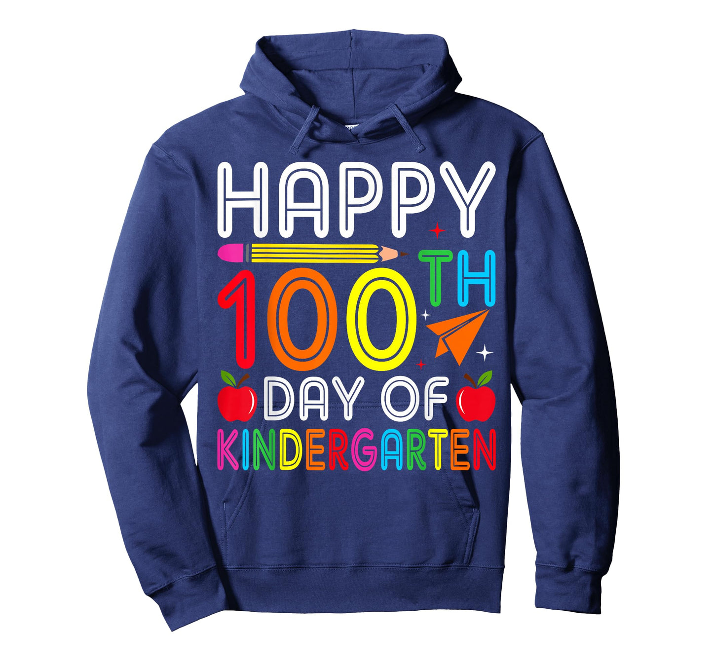 Happy 100th Day of Kindergarten Teacher or Student T-Shirt