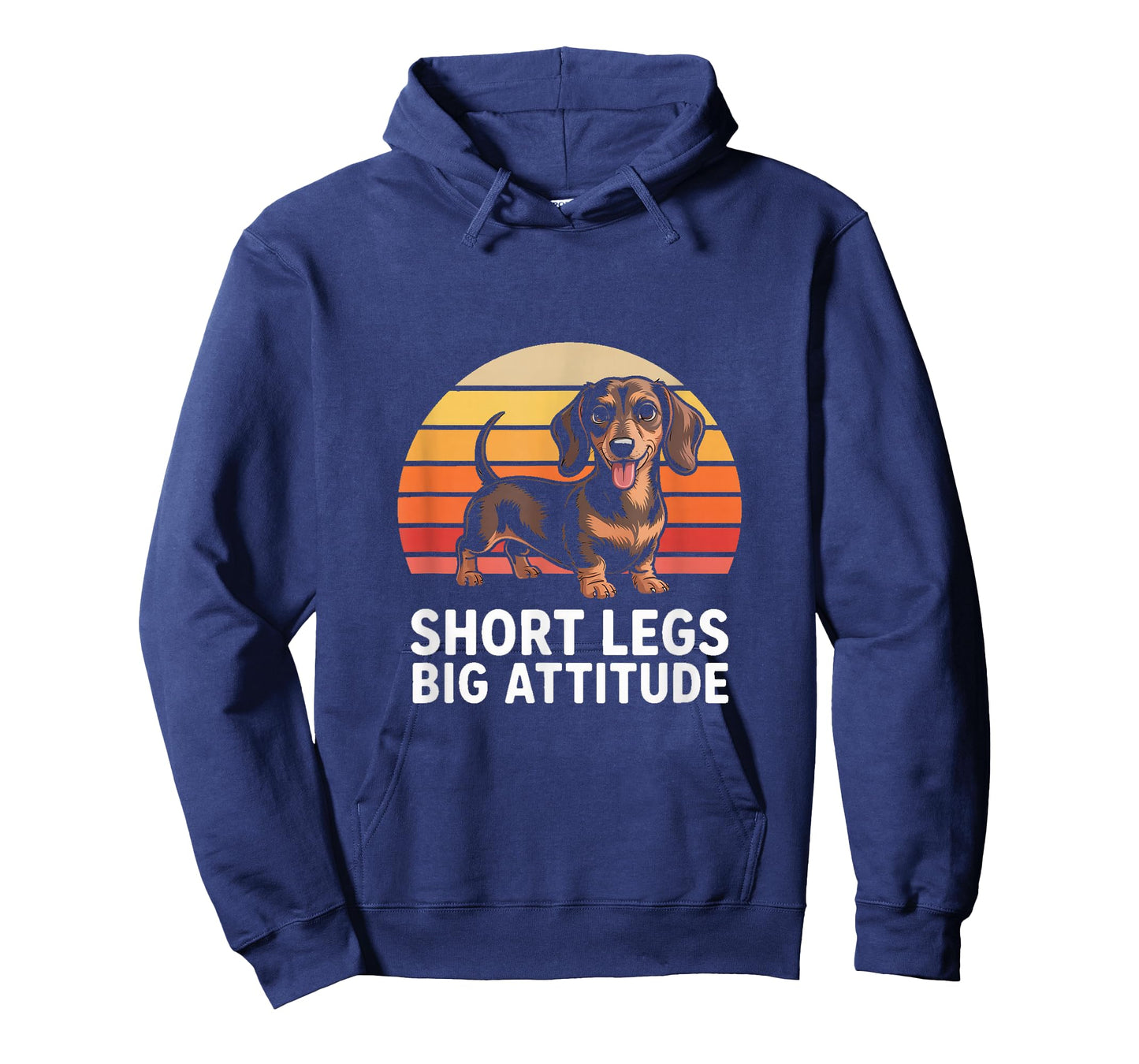 Short Legs Big Attitude Funny Dachshund Lover T-Shirt