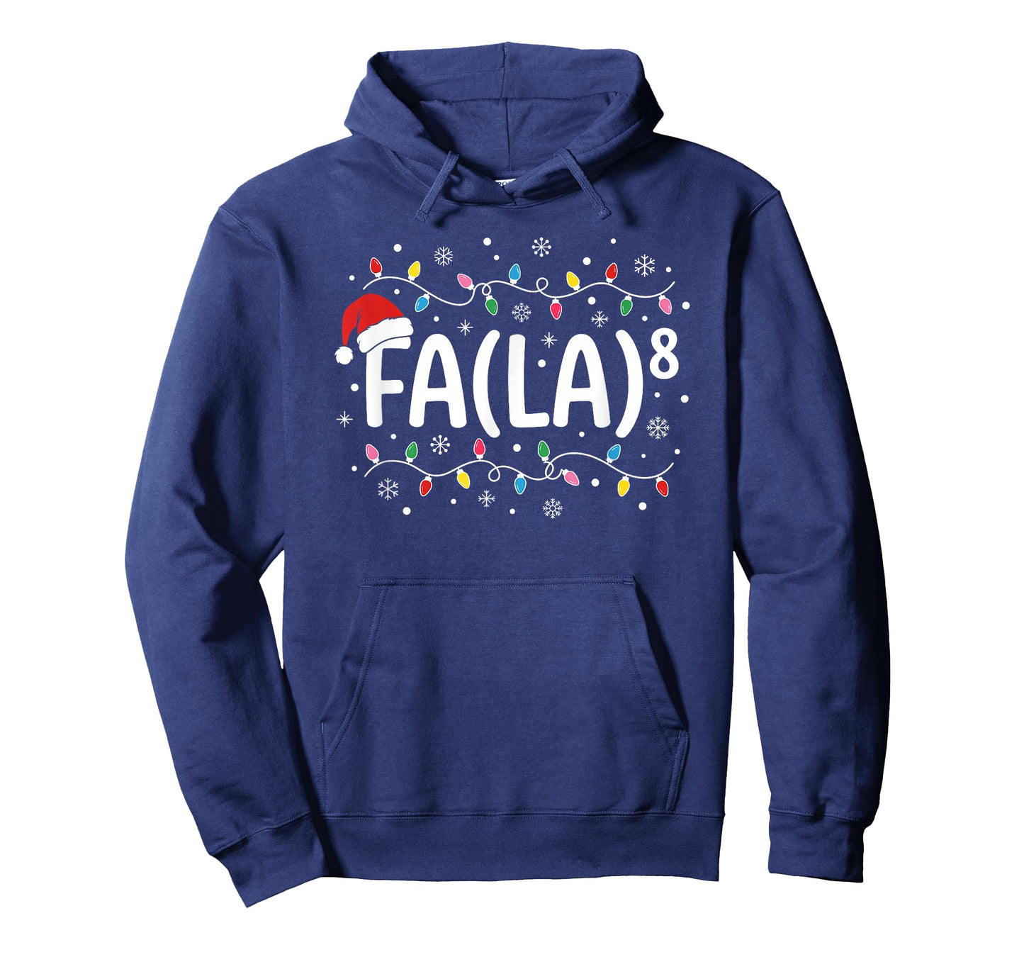 FA La 8 Funny Christmas Carol Santa Math Teacher Student T T-Shirt