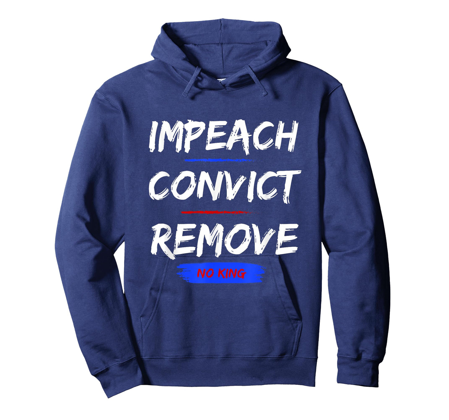Impeach Convict Remove No King T-Shirt