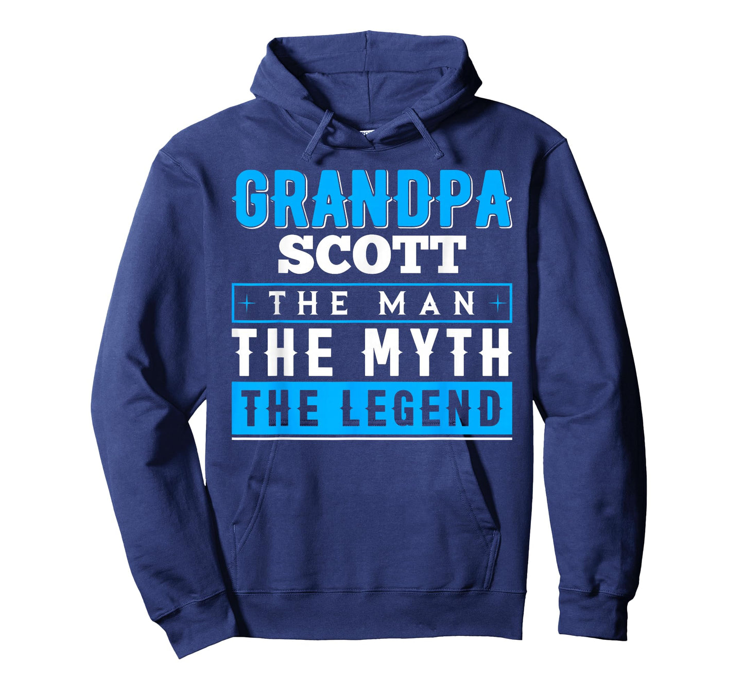 Grandpa Scott The Man The Myth The Legend Shirt Funny T-Shirt