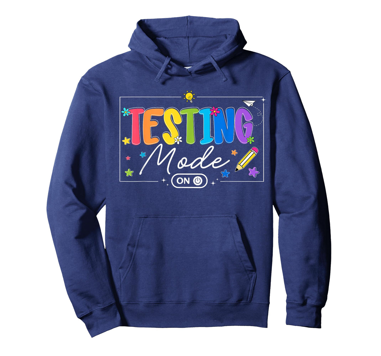 Testing Day Funny Testing Mode On Teacher Boy Girl Kids T-Shirt
