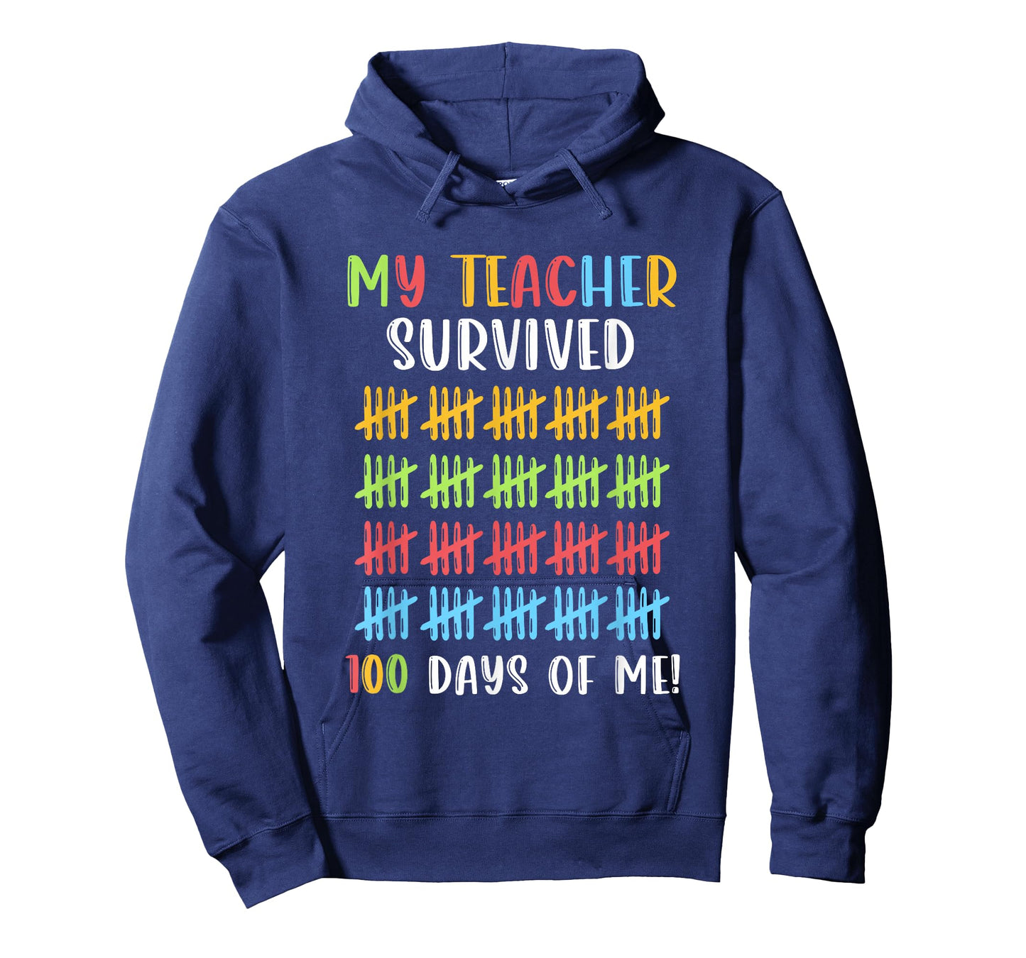 My Teacher Survived 100 Days of Me Boy Girl 100th Day School T-Shirt