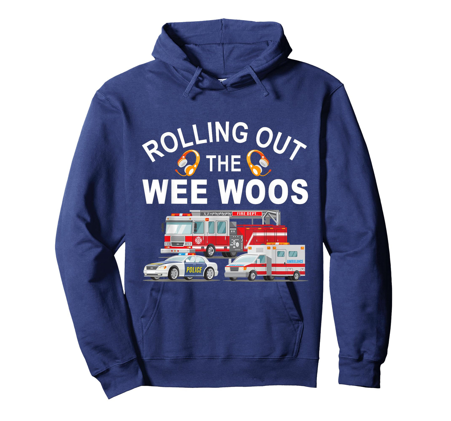 Rolling Out The Wee Woos 911 Dispatcher First Responders T-Shirt