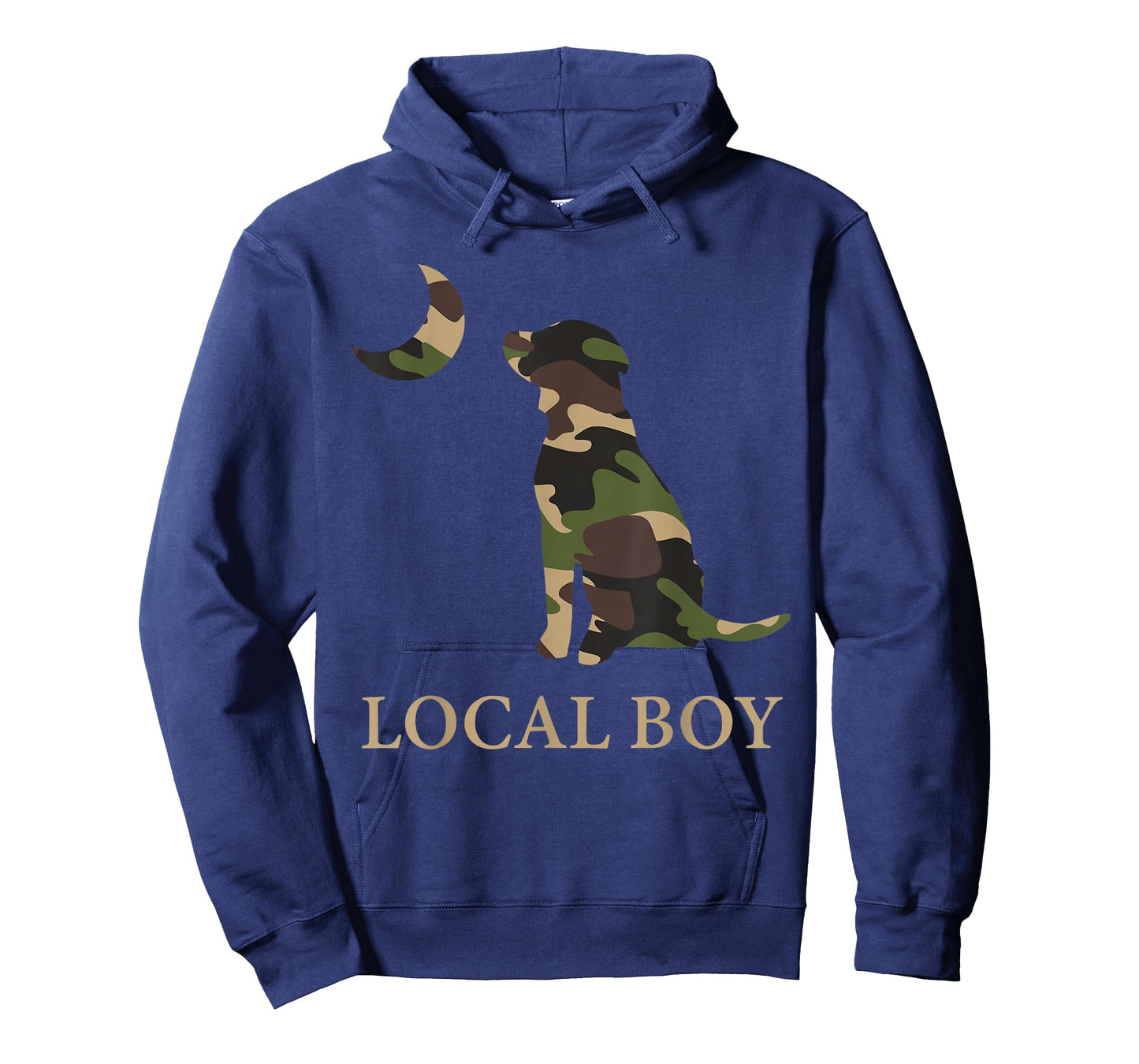 Camo Southern Local Boy Duck Hunting Black Lab Outdoor Men T-Shirt