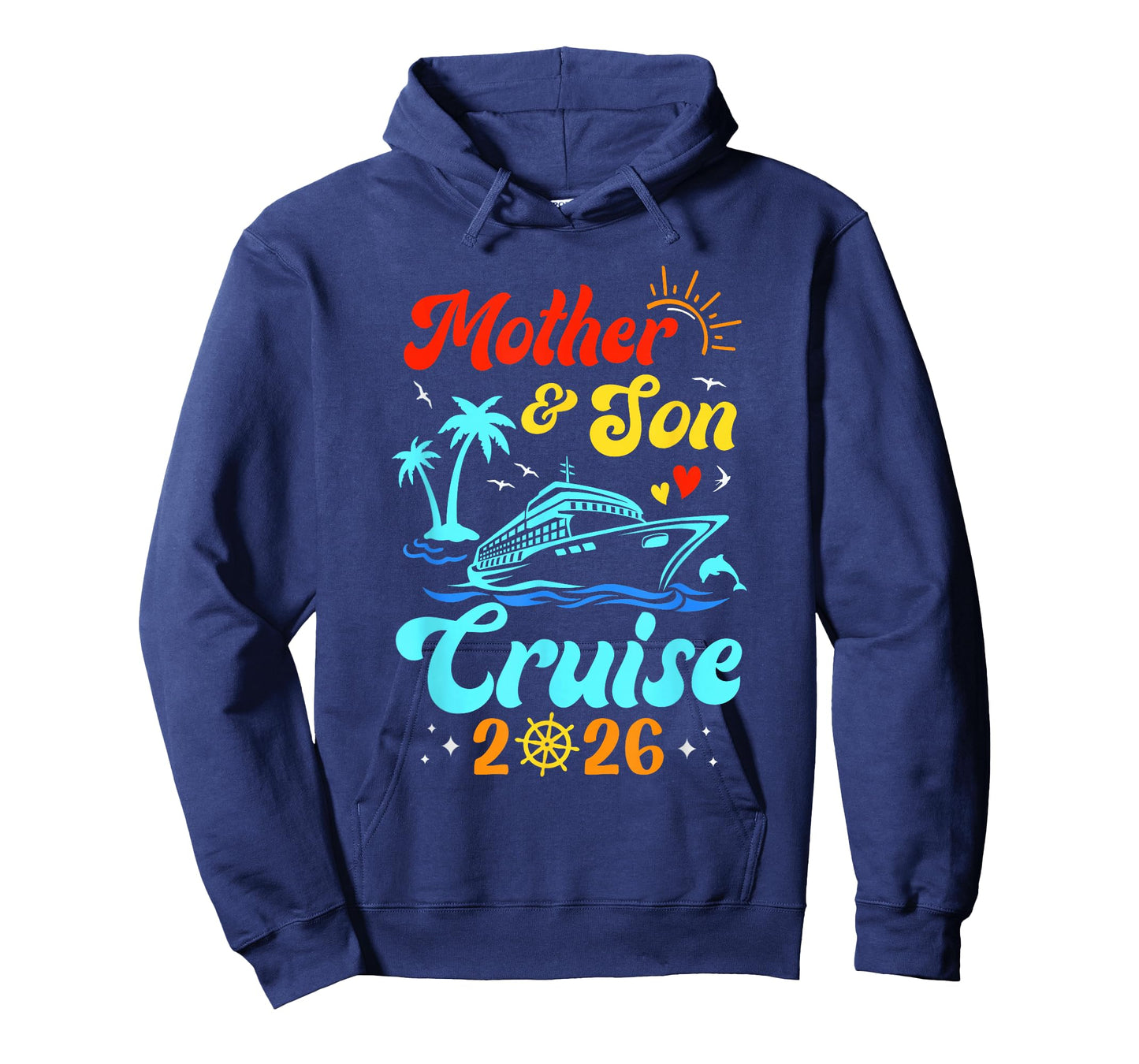 Mother Son Cruise 2026 Family Matching Trip Mom Son T-Shirt