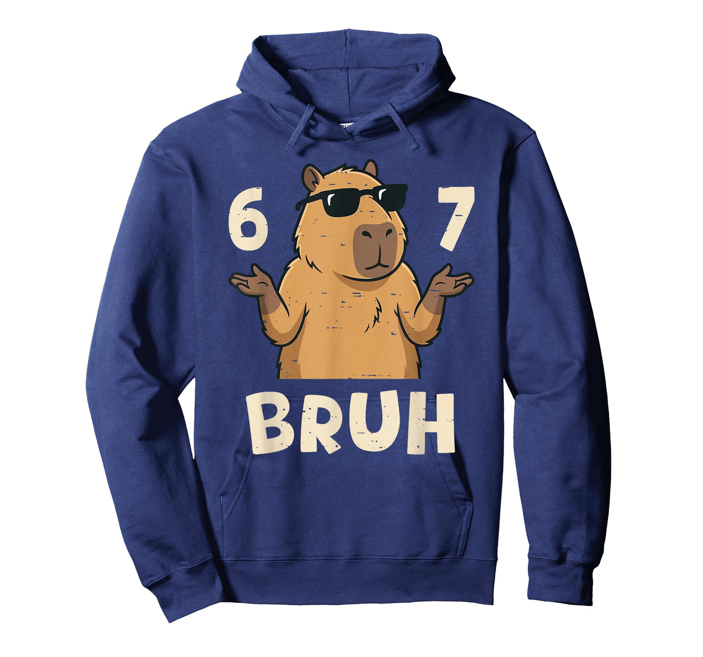 Six Seven Bruh 67 Meme Capybara 67 Capybara for Boys Kids T-Shirt
