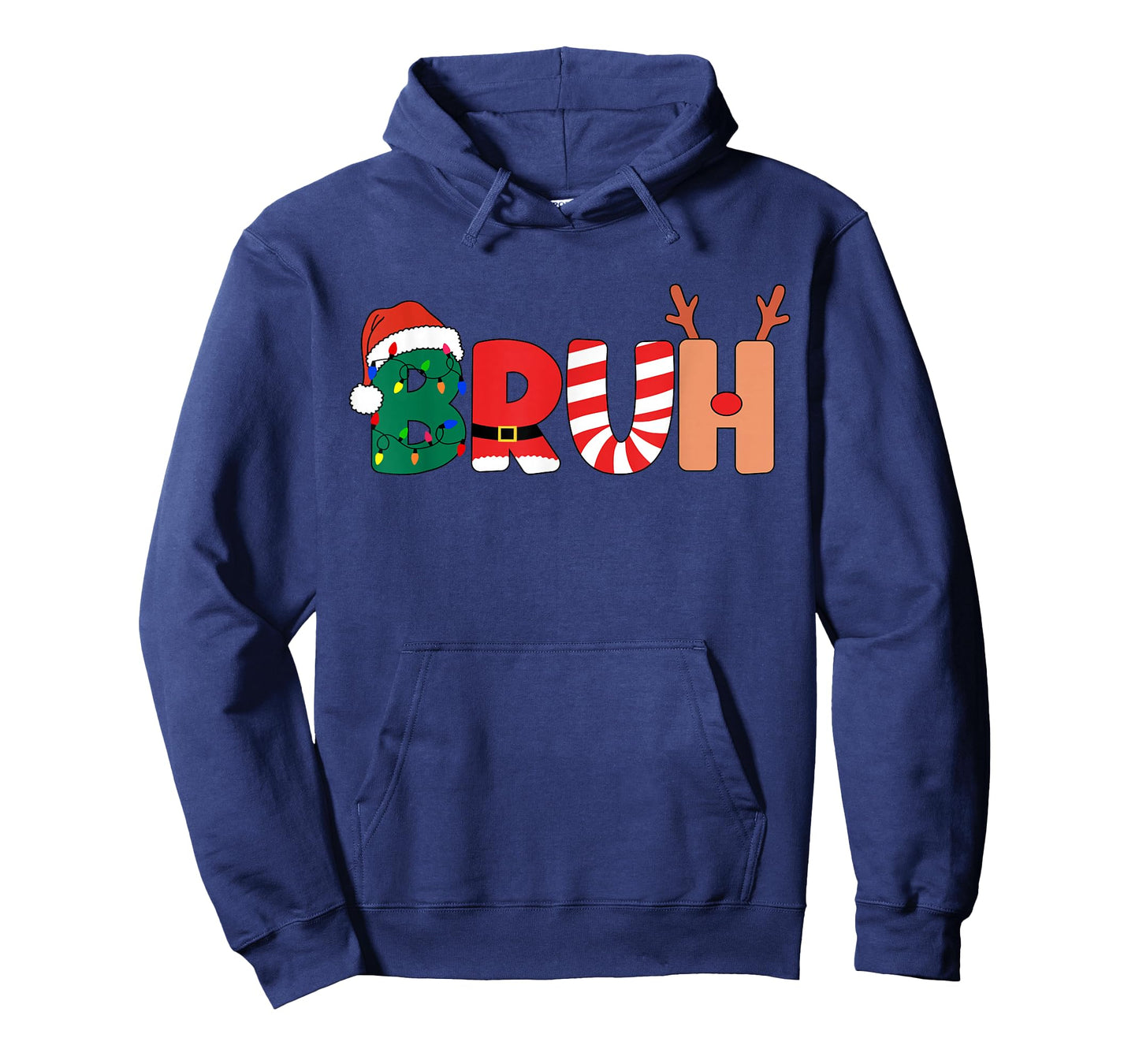 Bruh Christmas Shirt Teens Boys Xmas Kids Funny Christmas T-Shirt