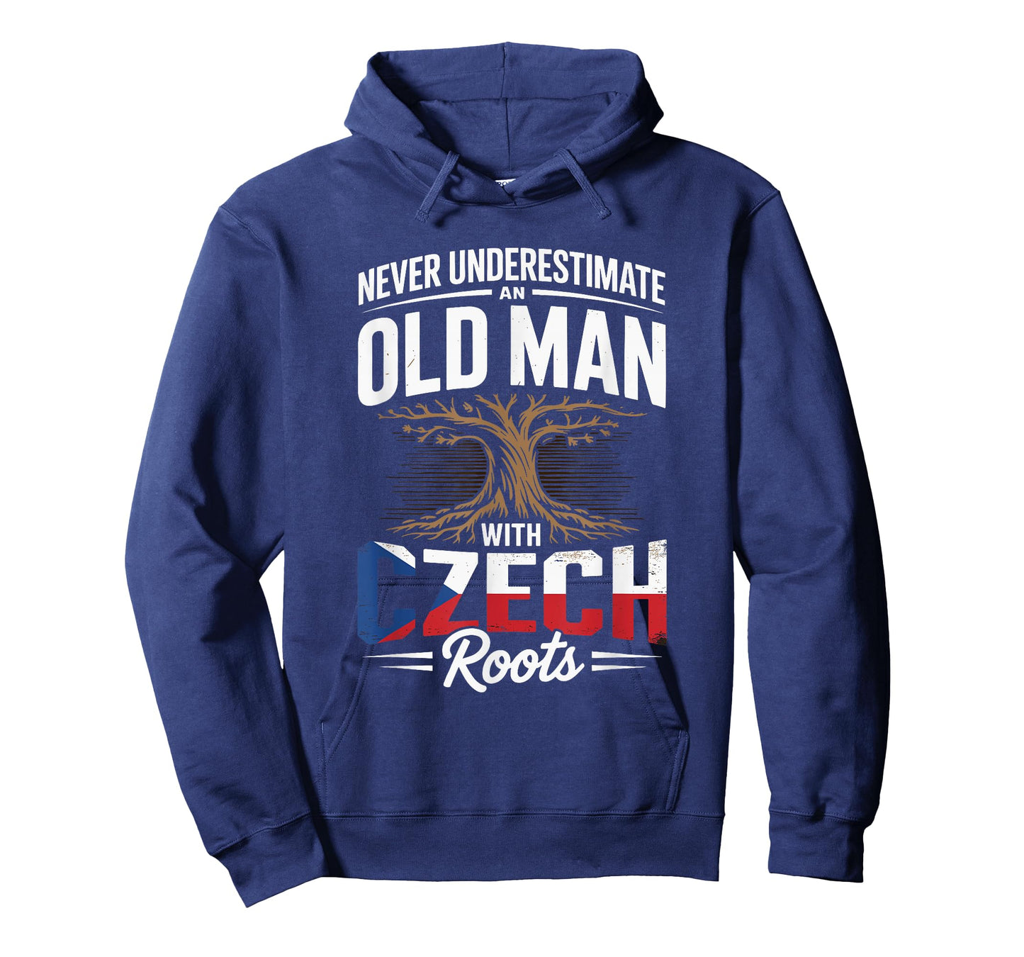 Never Underestimate an Old Man with Strong Czech Roots T-Shirt