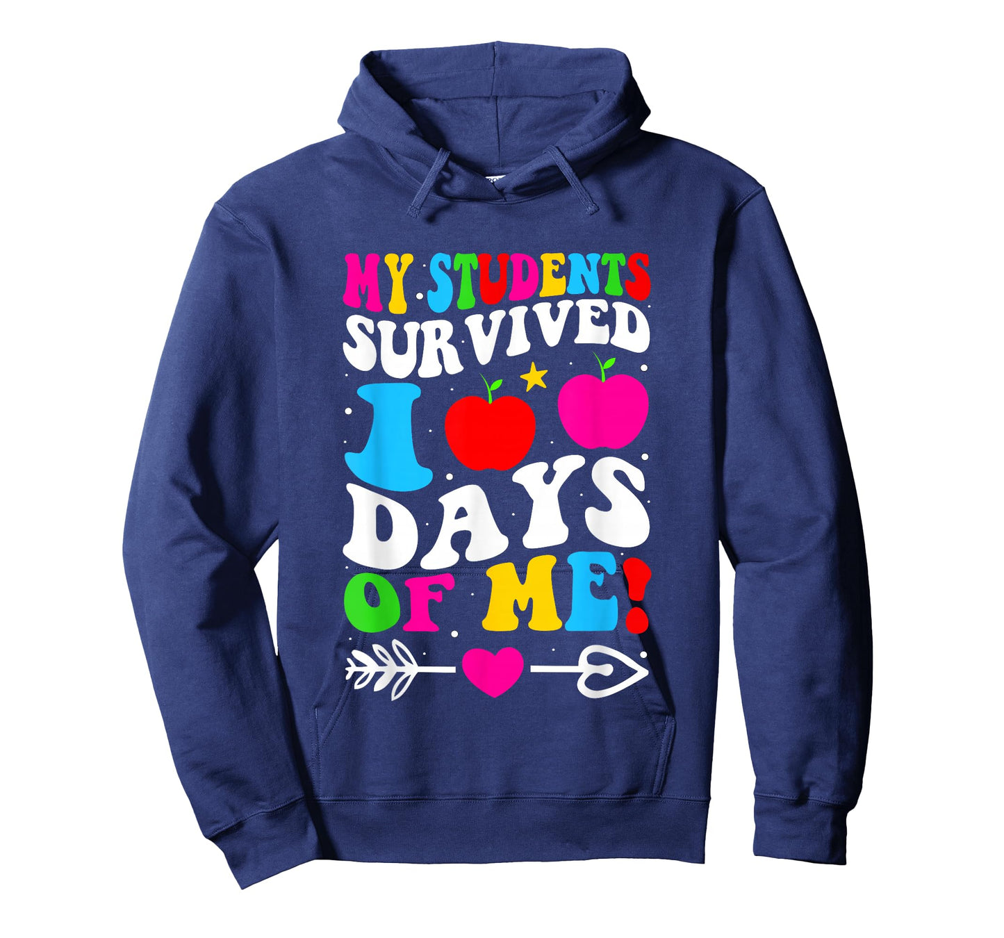 My Students Survived 100 Days of Me 100th Day Girl Boy Kid T-Shirt
