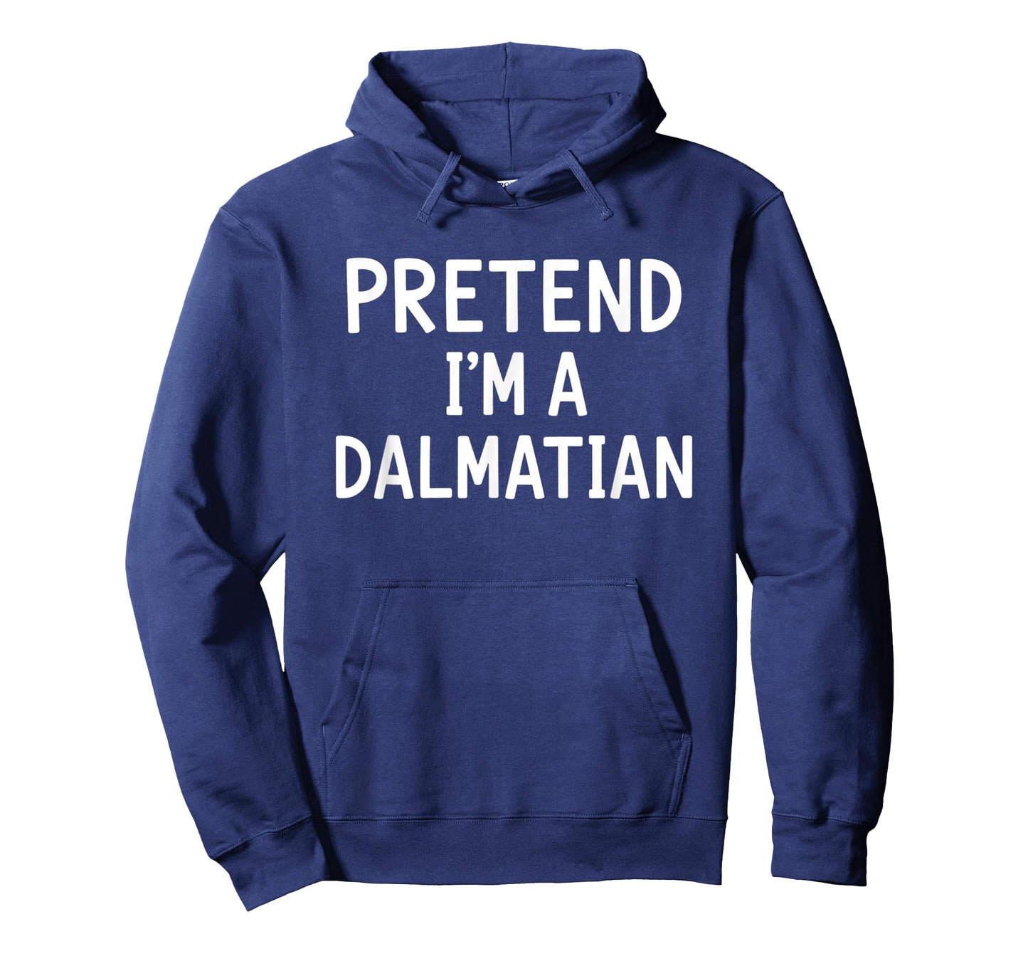 Dog Pretend I'm A Dalmatian Funny Lazy Halloween Costume T-Shirt