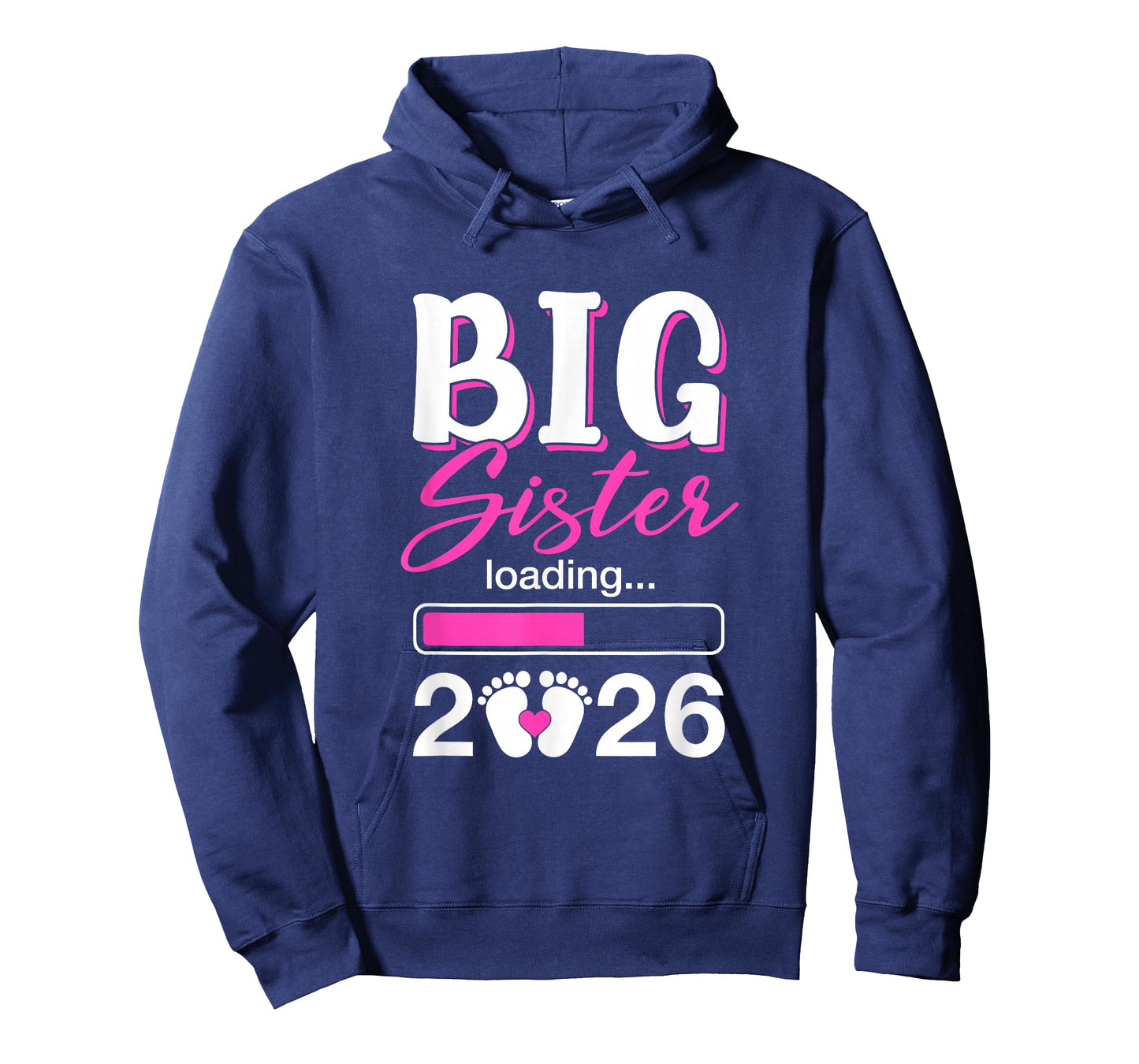 Big Sister Loading 2026 Promoted to Big Sister 2026 Kids T-Shirt