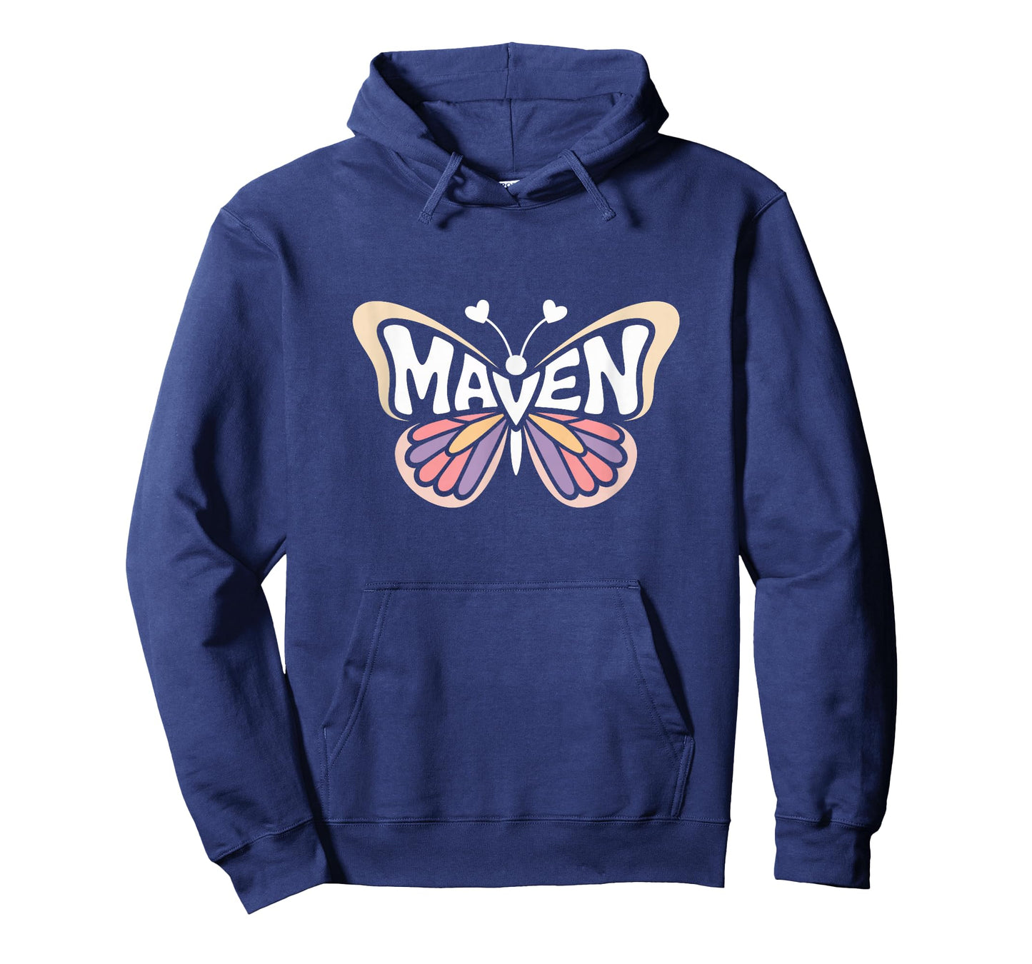 Maven Butterfly - Personalized Cute Name Word Art T-Shirt