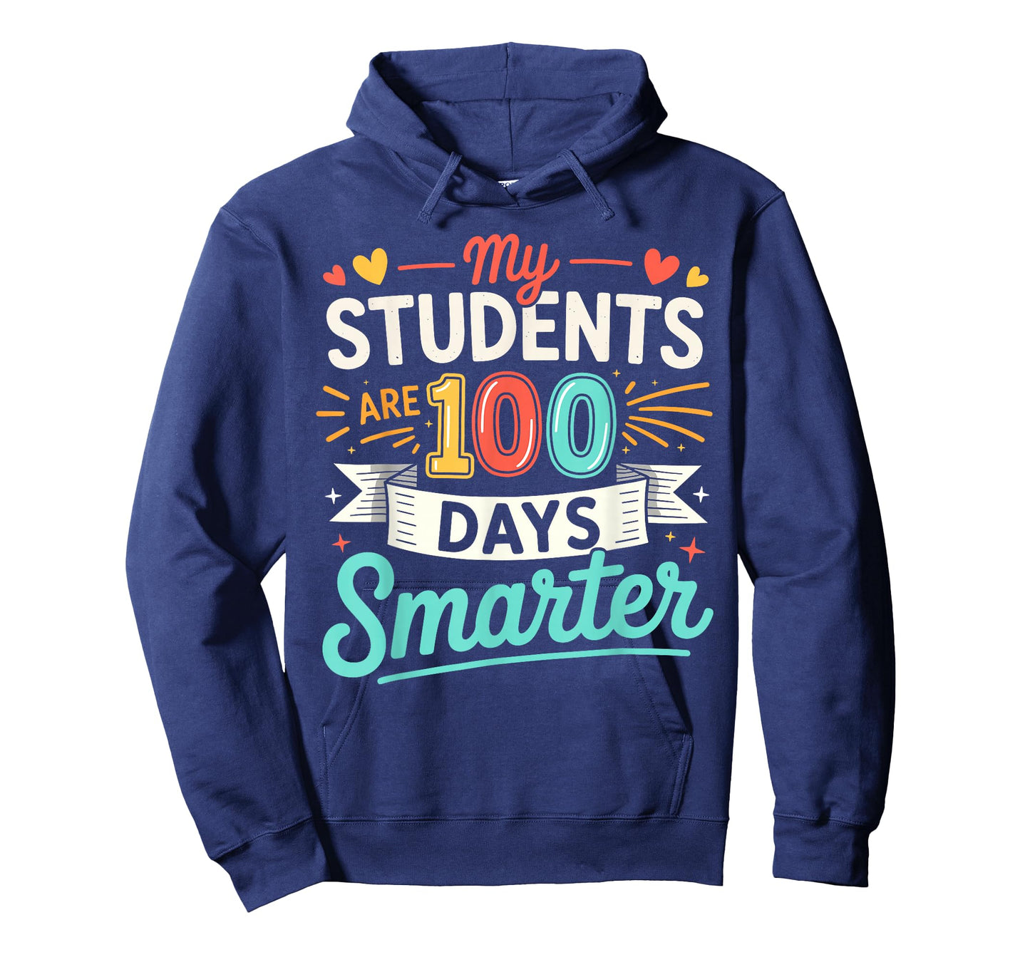 Groovy My Students are 100 Days Smarter 100th Day of School T-Shirt
