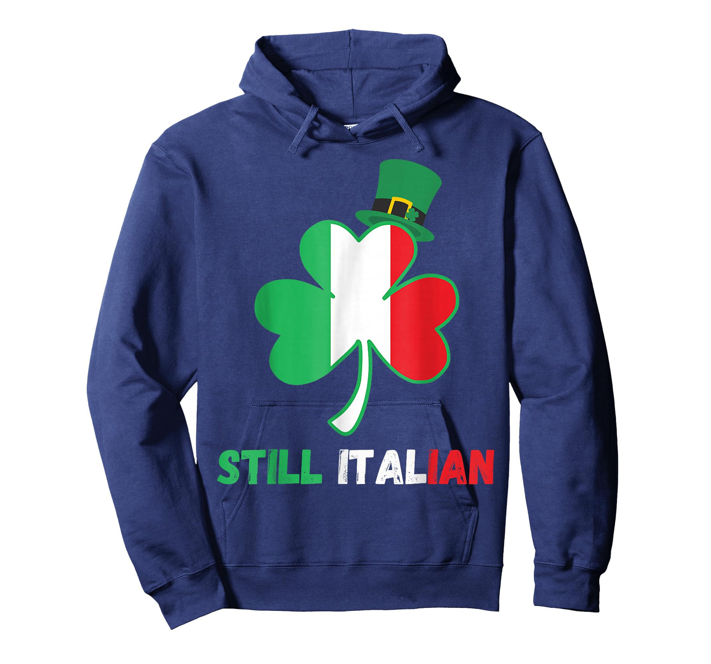 Still Italian Shamrock St Patricks Day Italy Flag T-Shirt