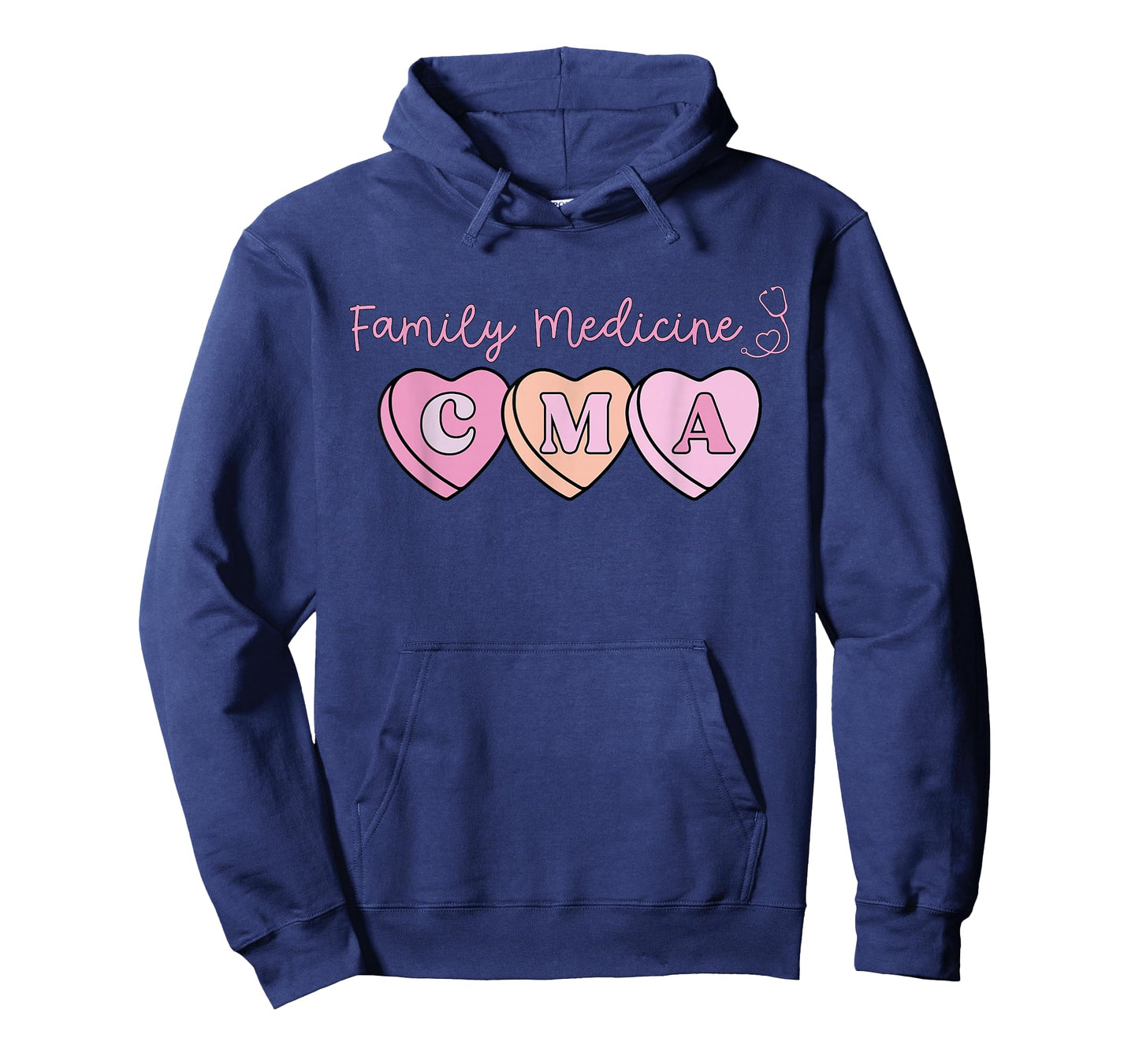 Family Medicine CMA Certified Medical Assistant Valentines T-Shirt