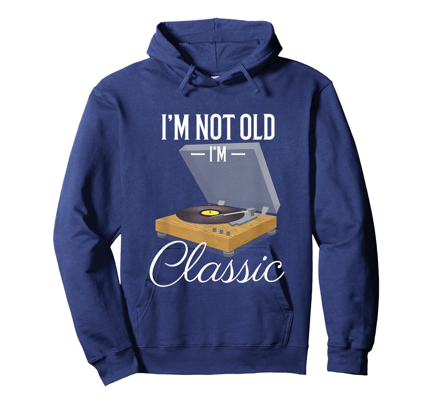 I'm Not Old I'm Classic Funny Vinyl Record Player Mens T-Shirt