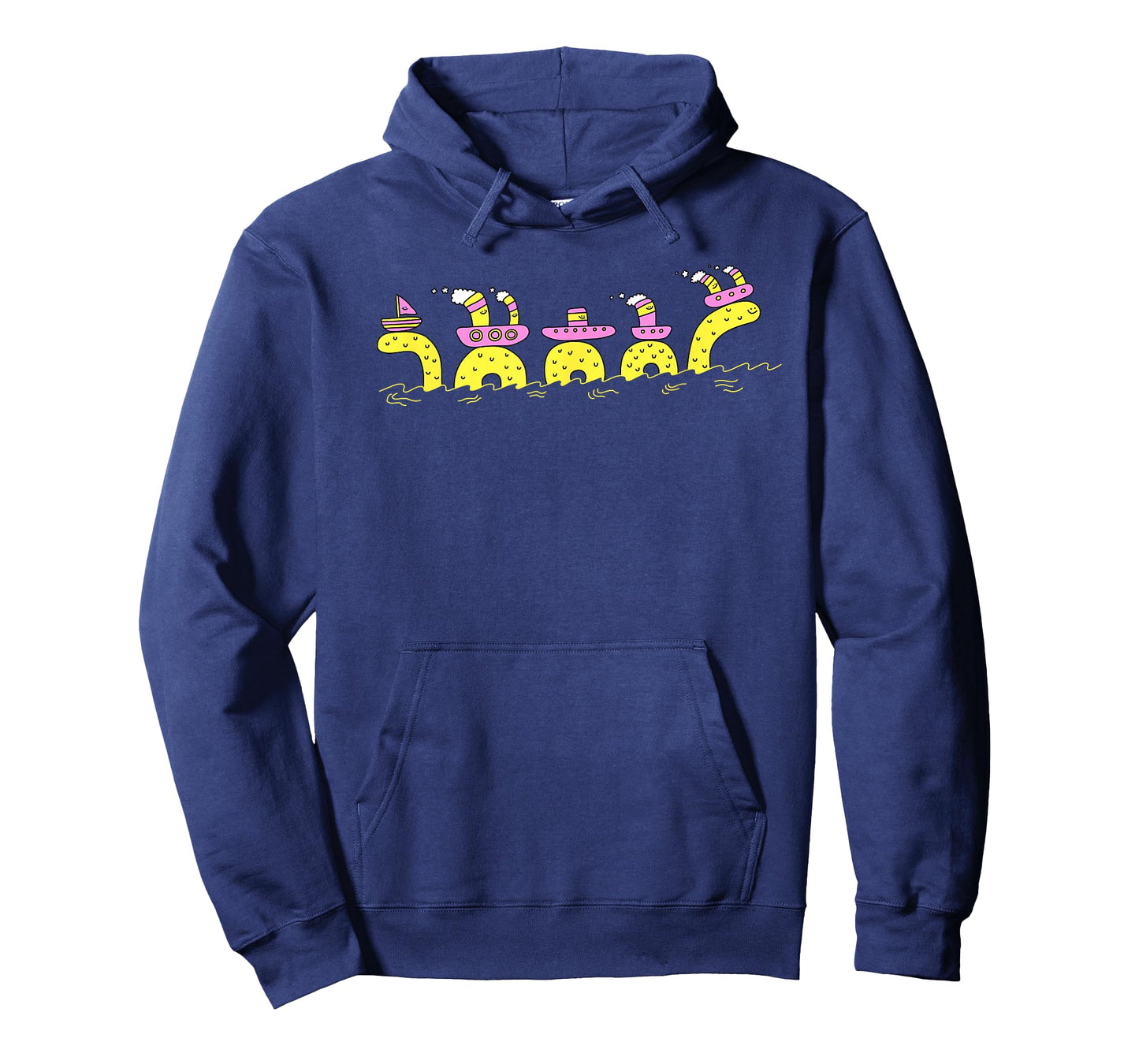 Threadless Porky Roebuck Lochness Monster Graphic T-Shirt