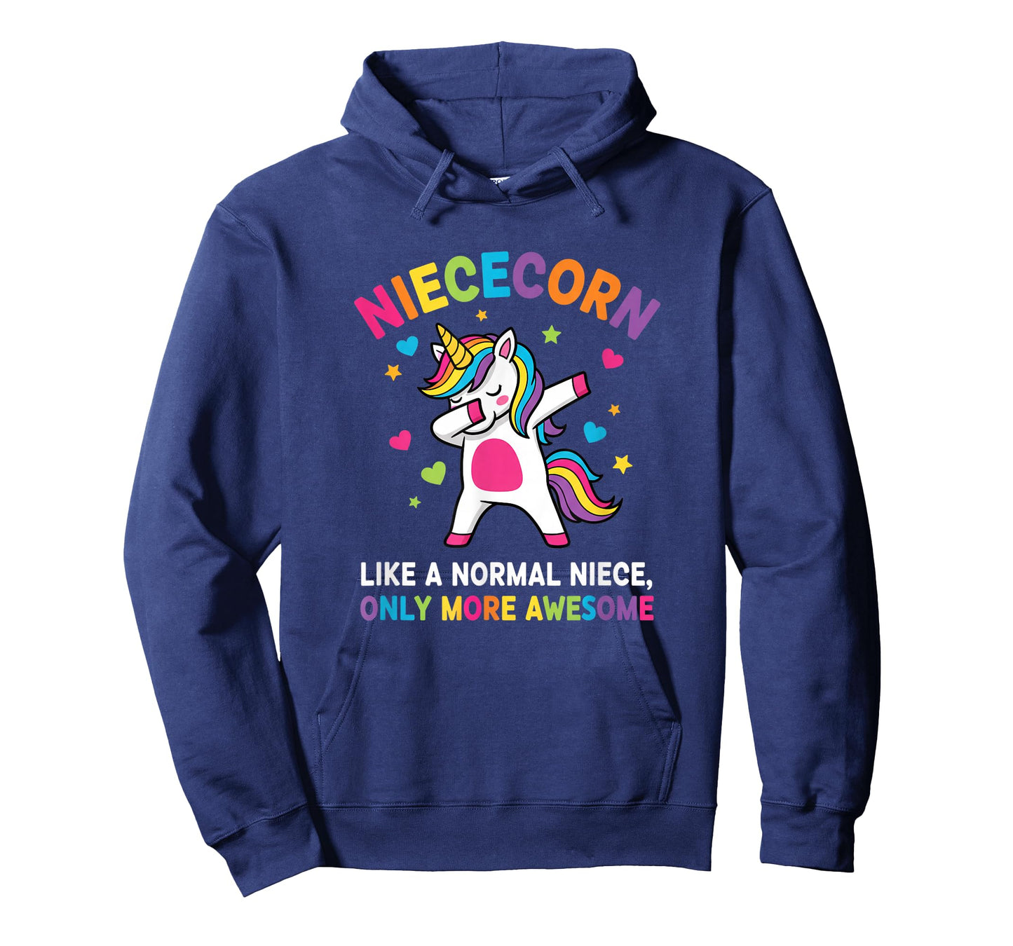 Mythical & Prehistoric NIECECORN Unicorn Niece Dabbing T-Shirt