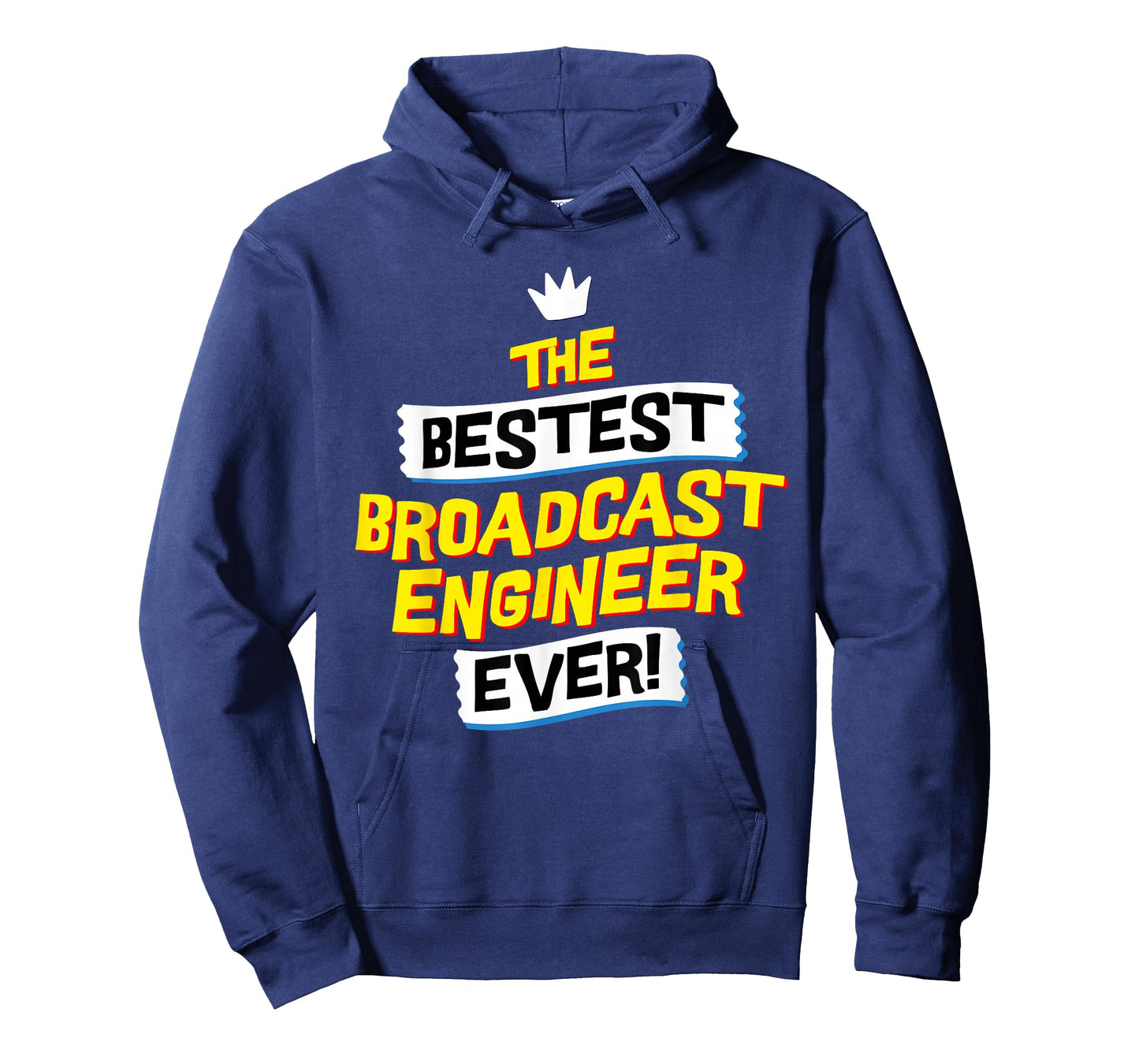 Best Broadcast Engineer, Funny TV Radio Job Occupation T-Shirt