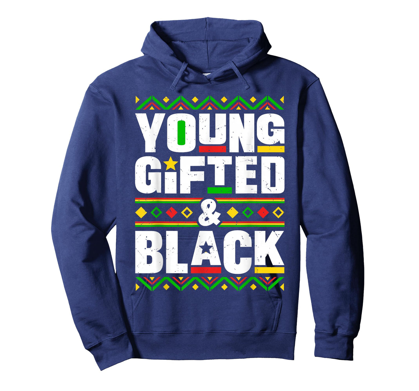 Black History Month Young Gifted and Black Men Women Kid T-Shirt