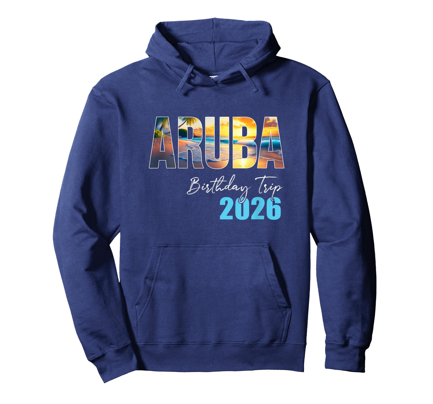 Aruba Birthday Trip 2026 Vacation Party Crew Cruise T-Shirt