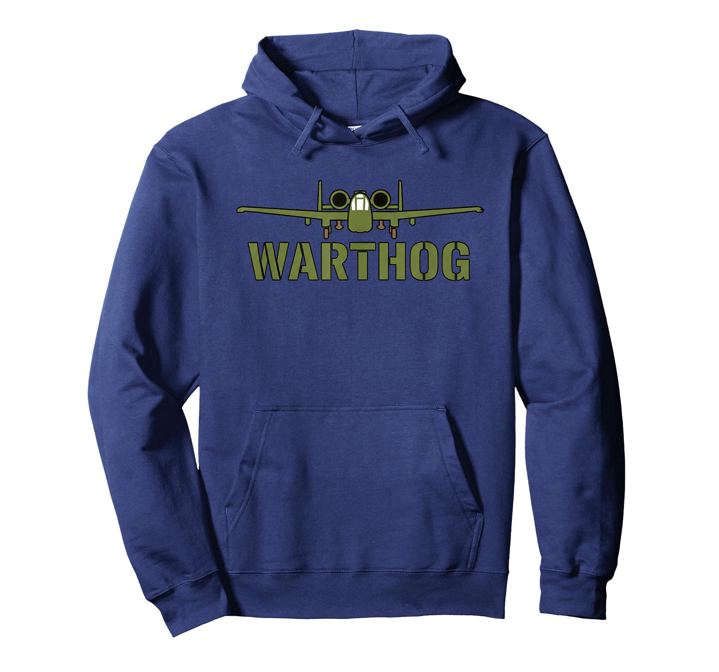 Aviation A-10 Warthog Military Jet Art - Front View Warthog T-Shirt