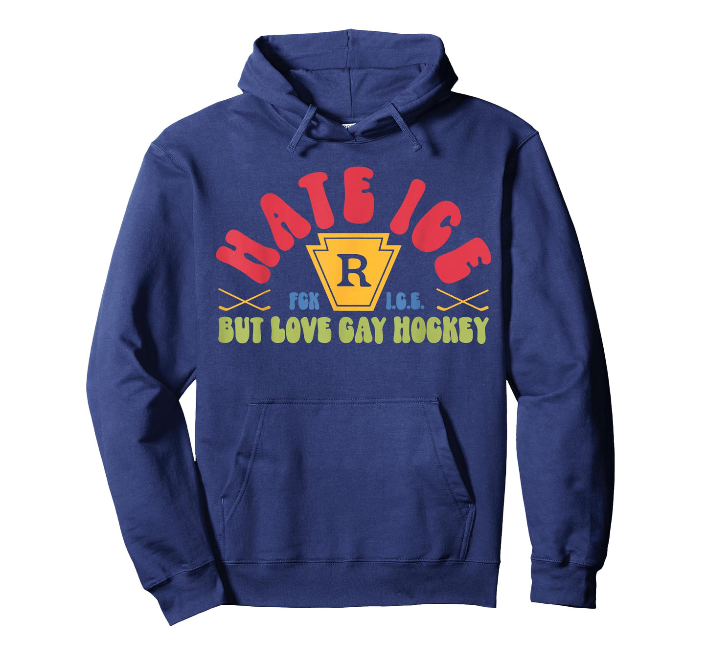 Hate Ice But Love Gay Hockey T-Shirt