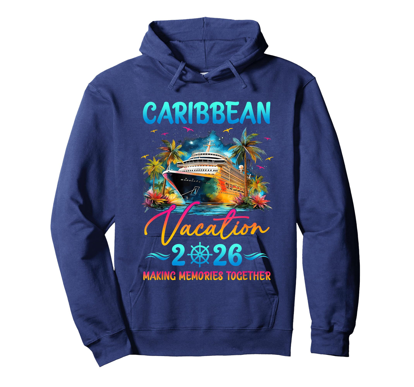Caribbean Family Vacation 2026 Matching Group Summer T-Shirt