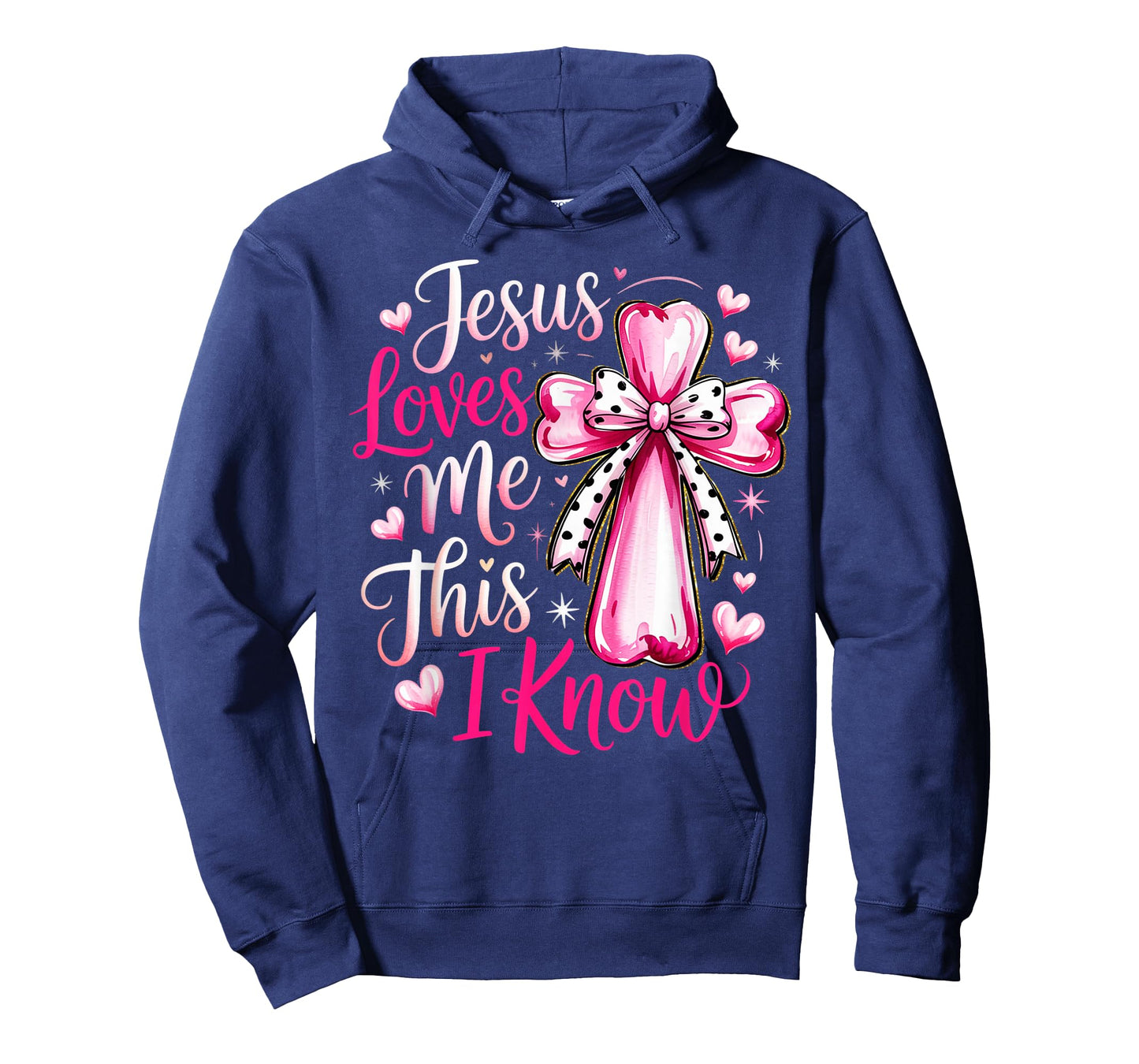 Jesus Loves Me This I Know God Religious Christian Valentine T-Shirt