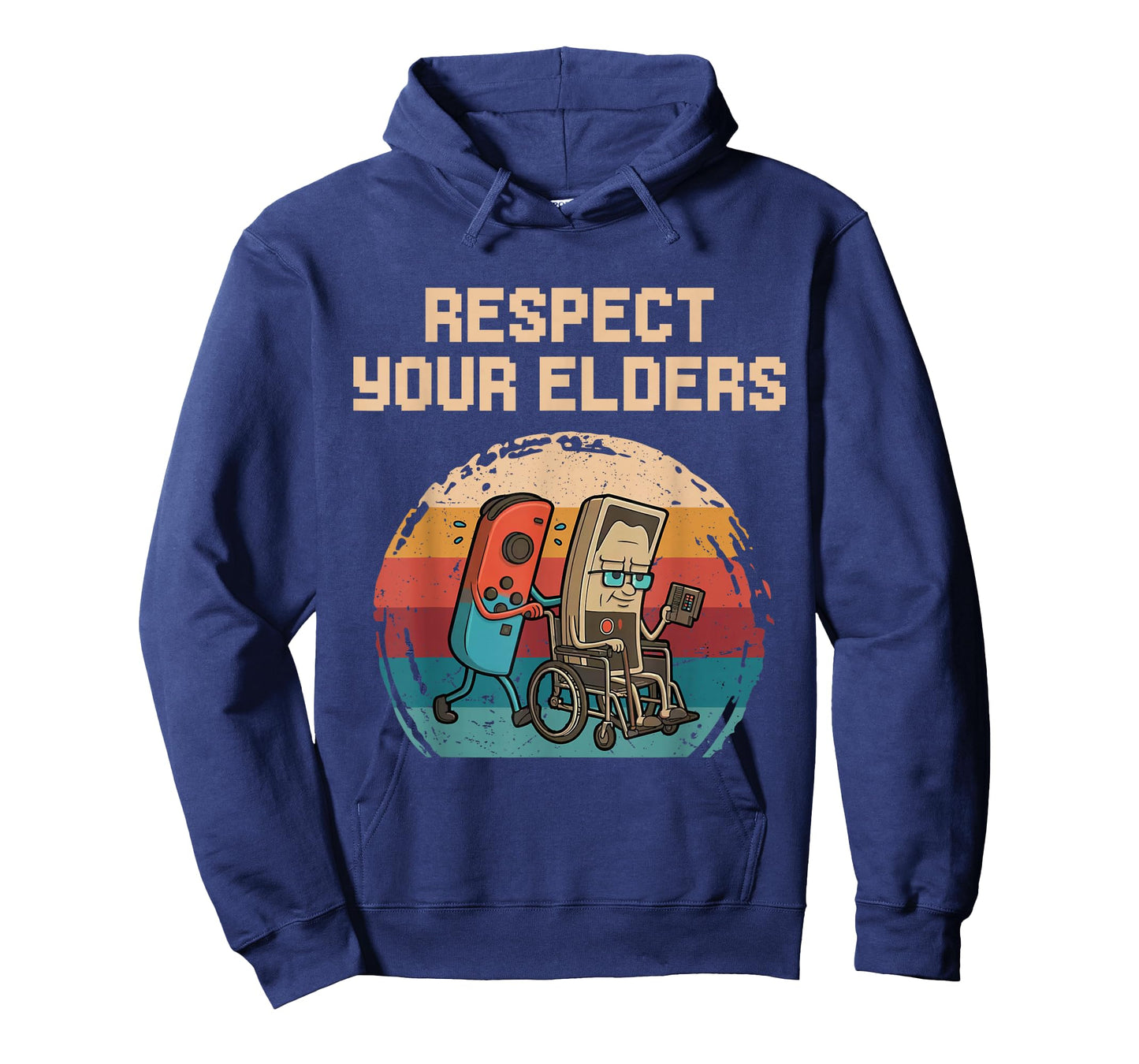 Respect Your Elders Gaming Control Retro Vintage Video Game T-Shirt