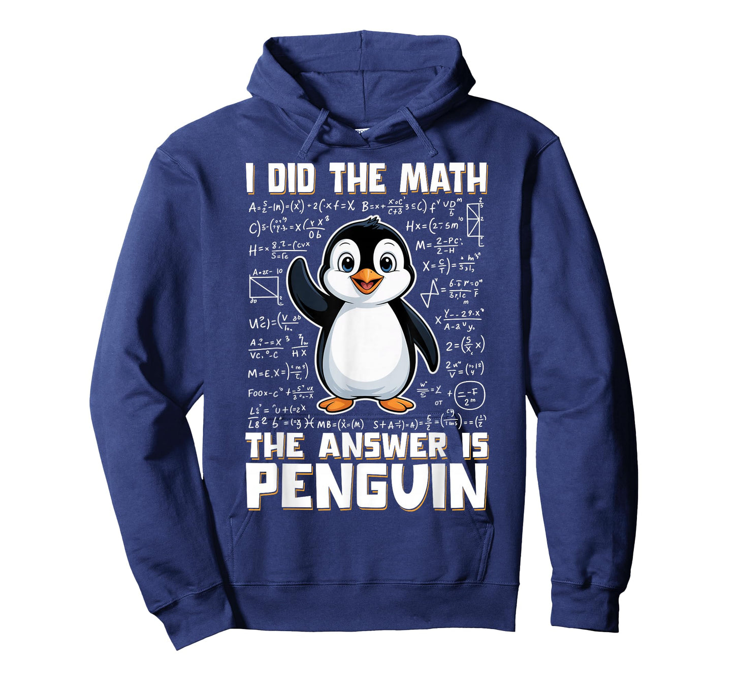 I Did The Math The Answer is Penguin Funny Penguin Lover T-Shirt