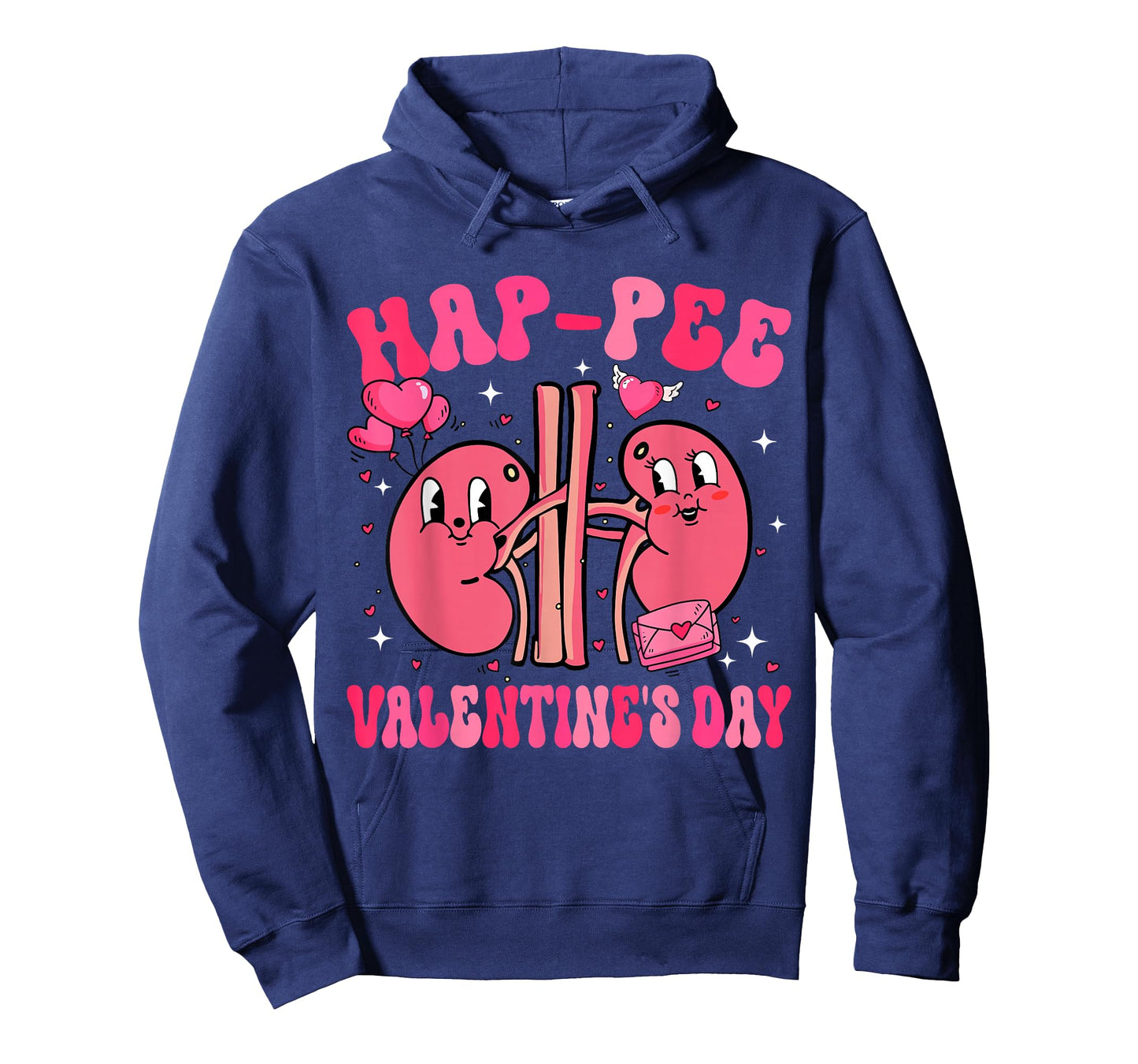 Retro Valentine Hap-Pee Kidney Urology Nurse Valentine's Day T-Shirt