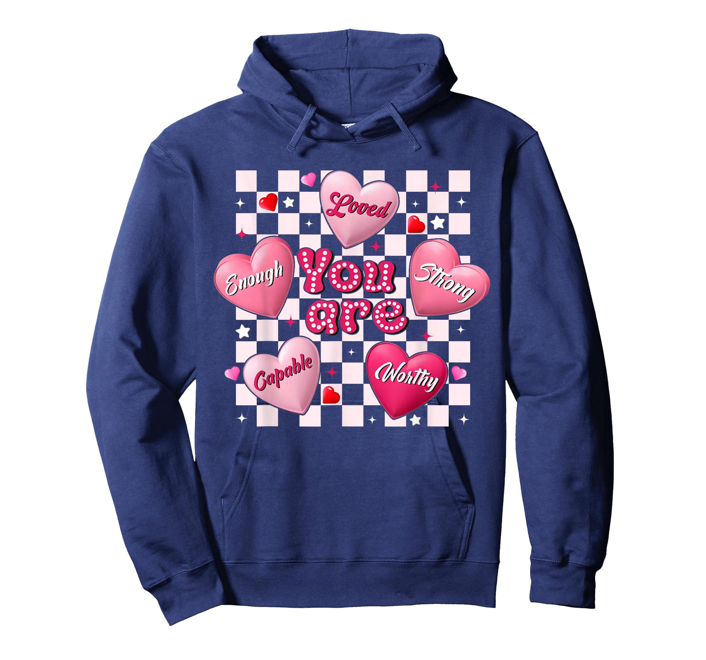 Valentine You are Loved Worthy Enough Heart Teacher Women T-Shirt