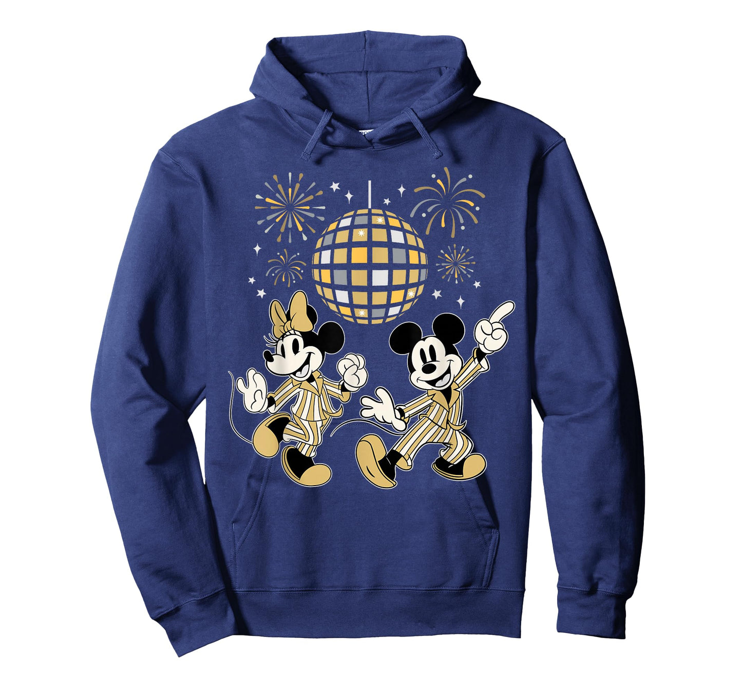 Disney Mickey & Minnie New Year's Eve Disco Pajama PJ Party T-Shirt