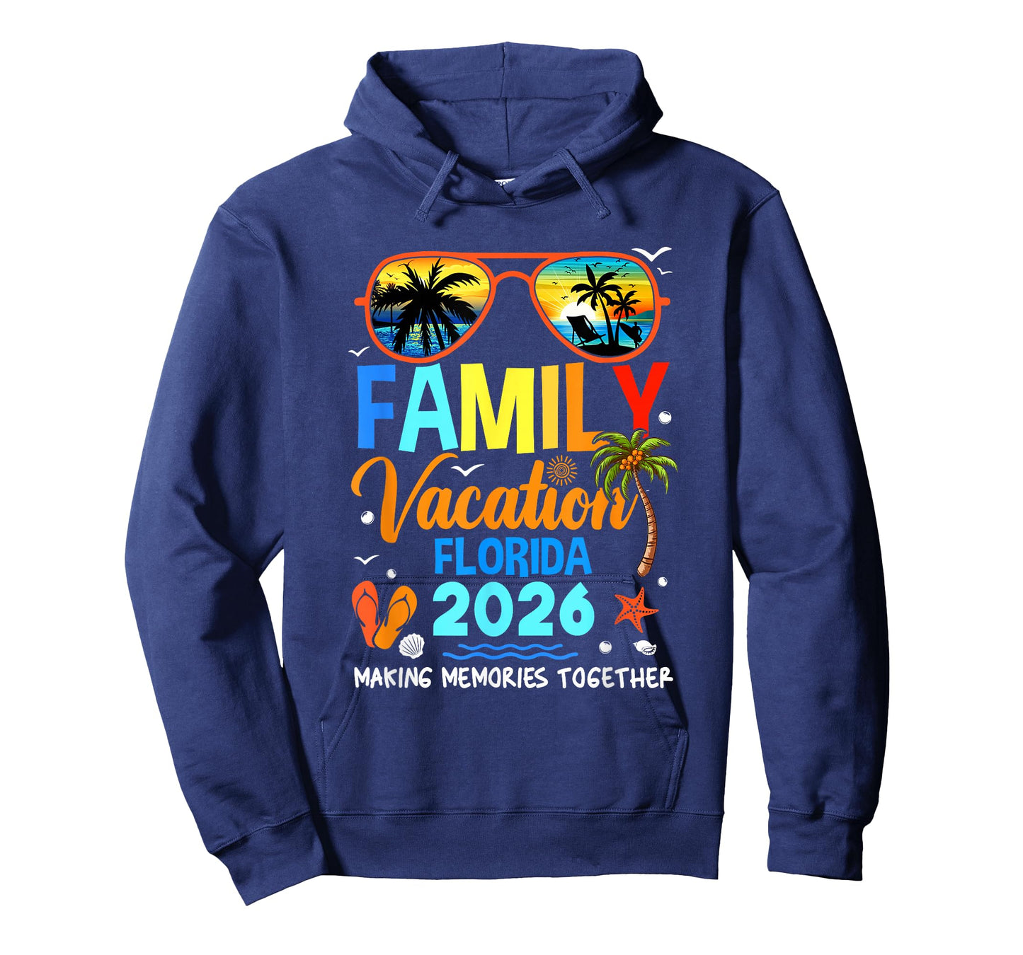 Family Vacation Florida 2026 Family Vacation Together T-Shirt
