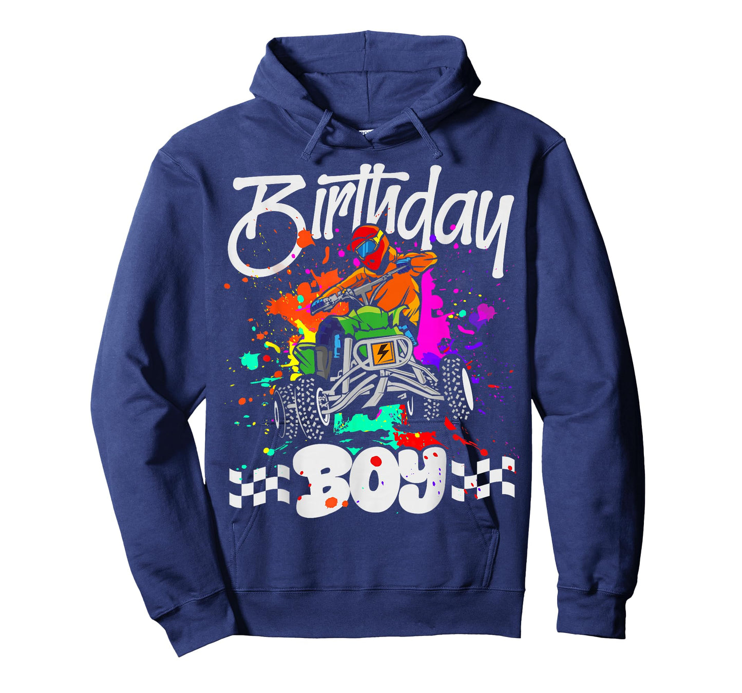 Funny Birthday Boy 4 Wheeler Birthday Boy ATV Birthday Party T-Shirt