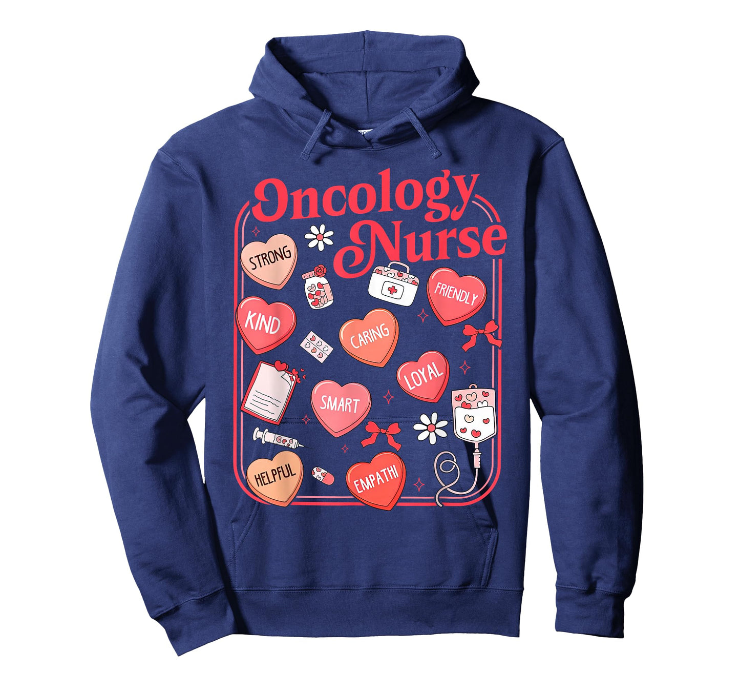 Valentine Day Oncology Nurse Hematology Hem Onc Cancer Chemo T-Shirt