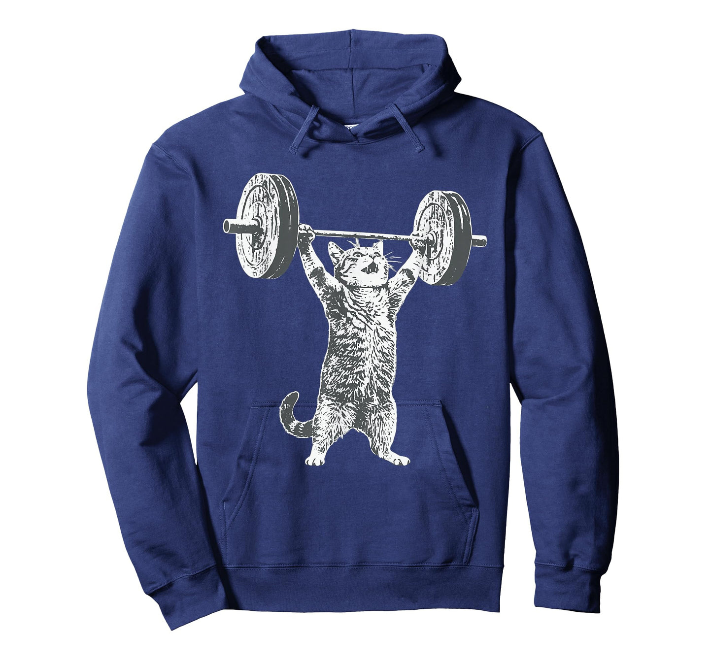 Funny Gym Cat Lifting Kitten Deadlift Workout Meme Cat Lover T-Shirt