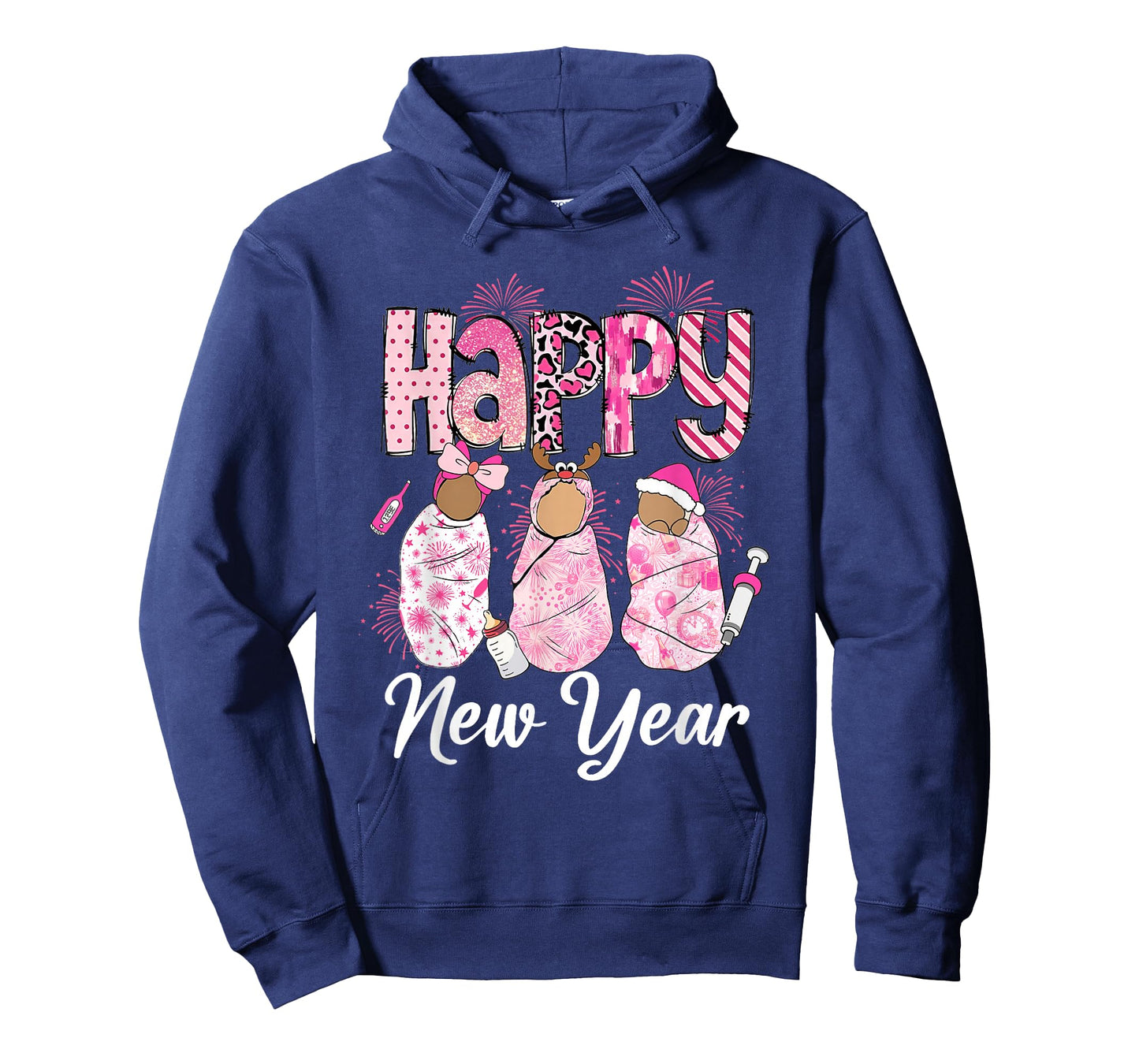 Happy New Year Labor & Delivery L&D Nurse NYE Party 2026 T-Shirt