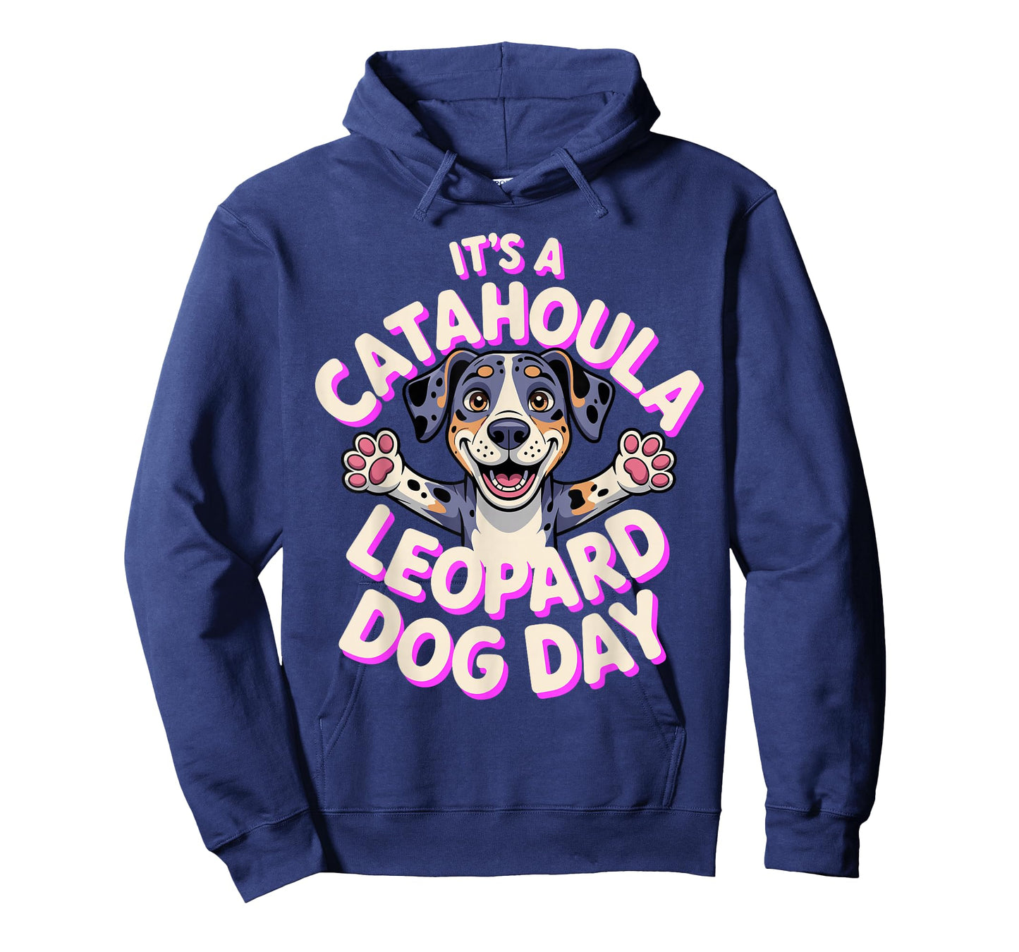 It's a Catahoula Leopard Dog Day Cute Cartoon Pet Dog Breed T-Shirt