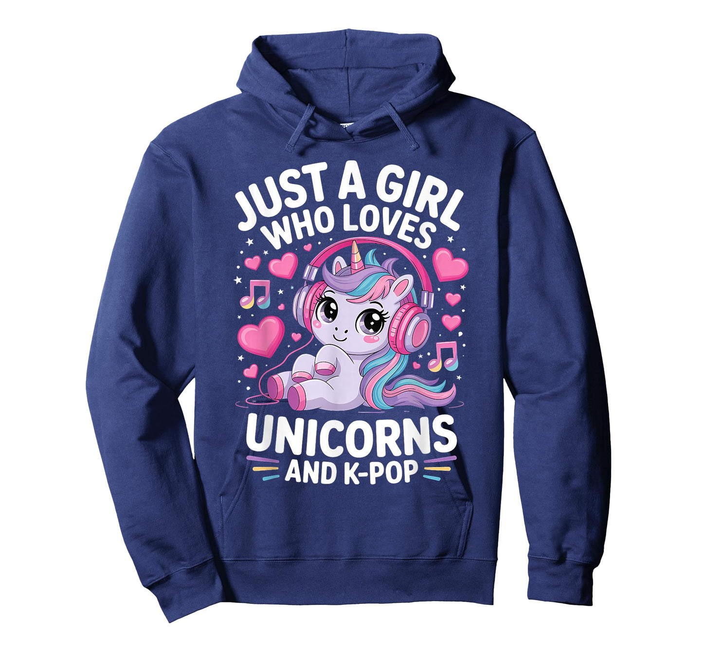 Just A Girl Who Loves K-Pop Unicorns Girl K Pop Kpop T-Shirt