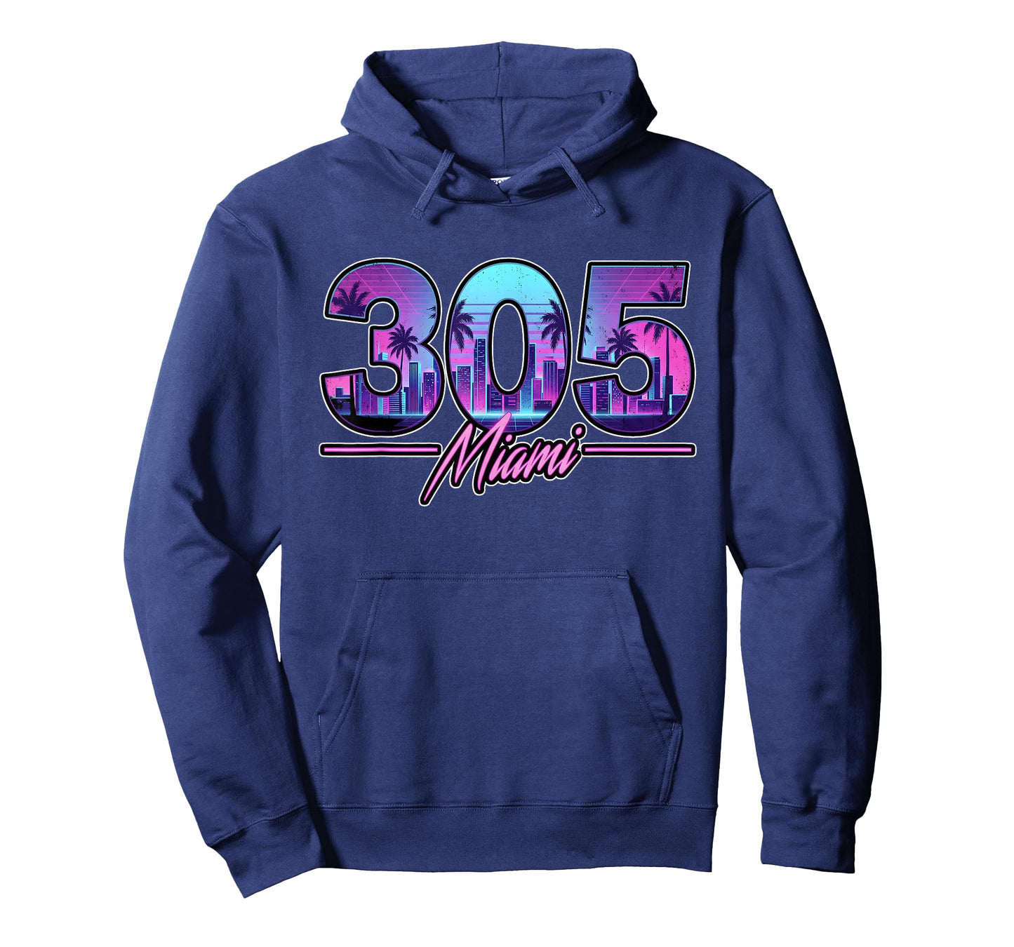 Retro Miami for Men Women Kids Girls Boys Outfits Throwback T-Shirt