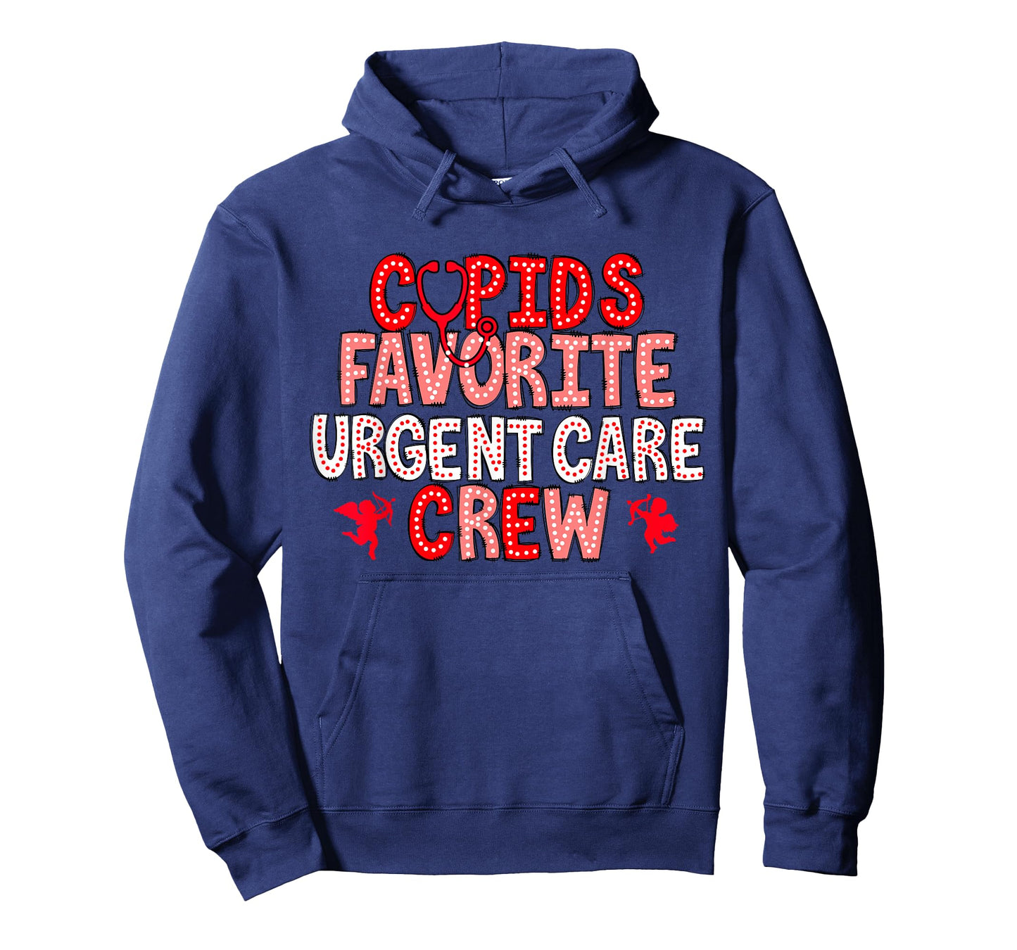 Cupid's Favorite Urgent Care Crew Nurse Valentines Injury T-Shirt