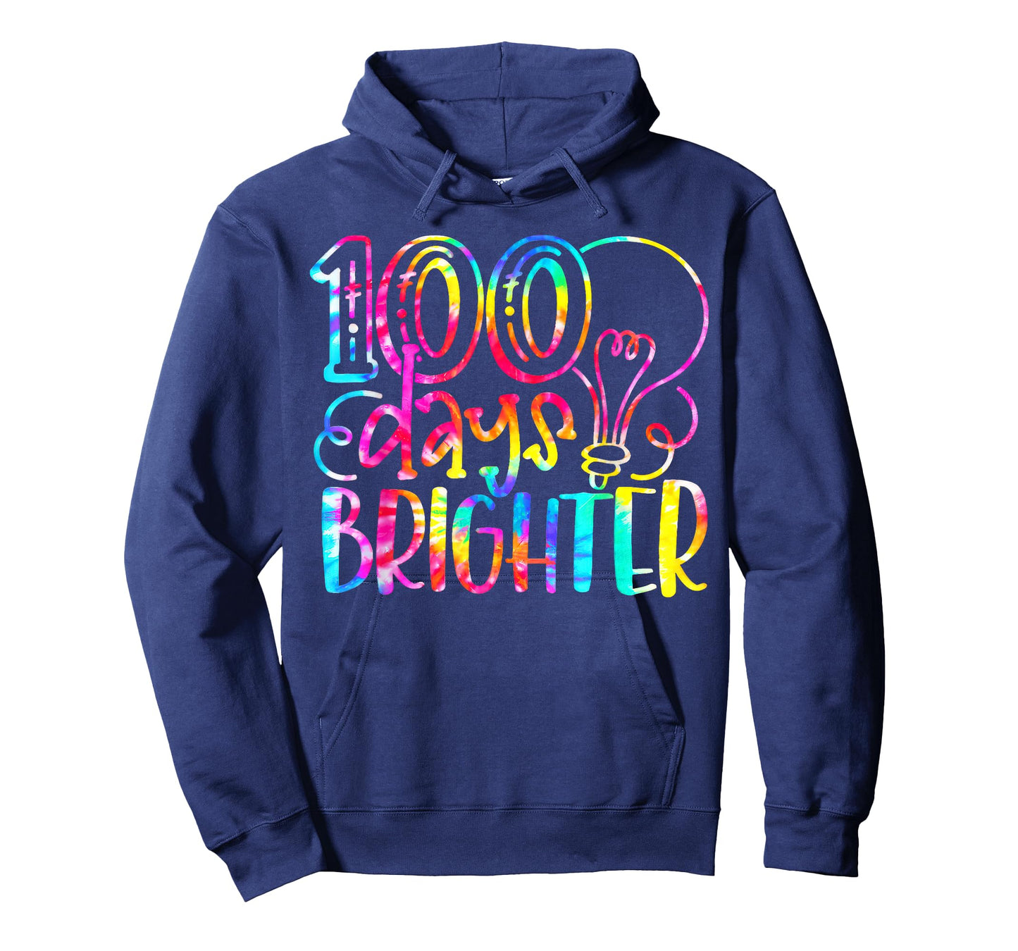 100 Days Brighter Student Happy 100th Day of School T-Shirt