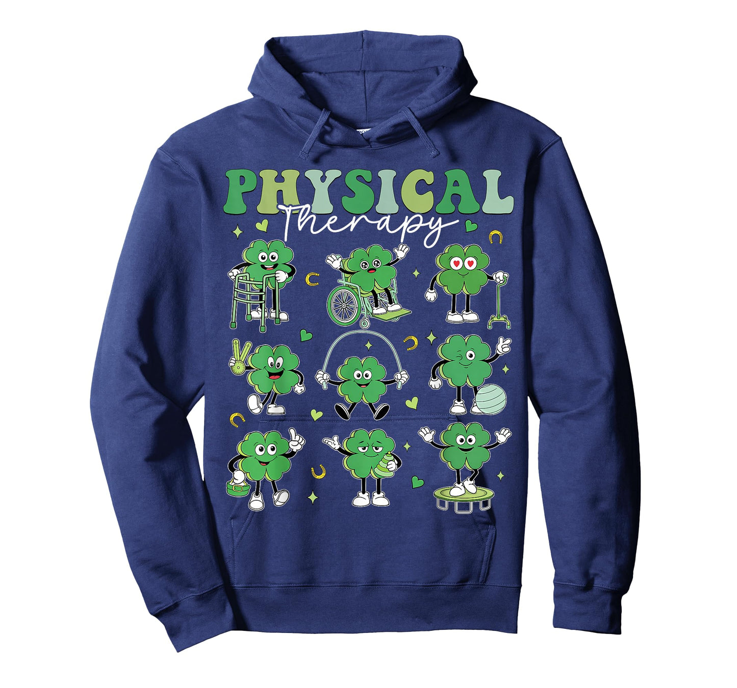 Physical Therapy PT Funny Shamrock St Patricks Day T-Shirt