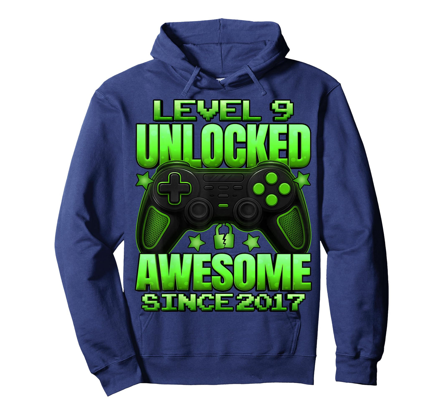 Level 9 Unlocked 9 Year Old Gifts for Boys 9th Birthday Boy T-Shirt