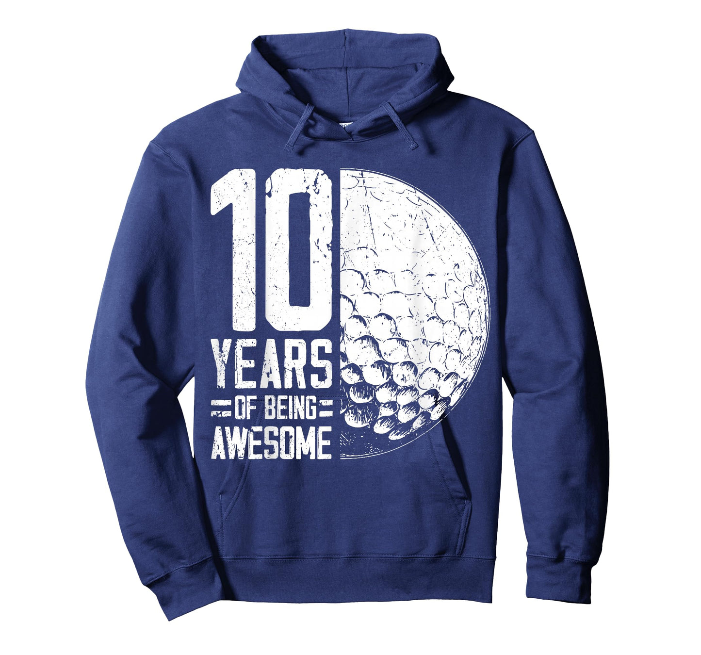 10th Birthday Boys Golf Player Golf 10 Years Old T-Shirt