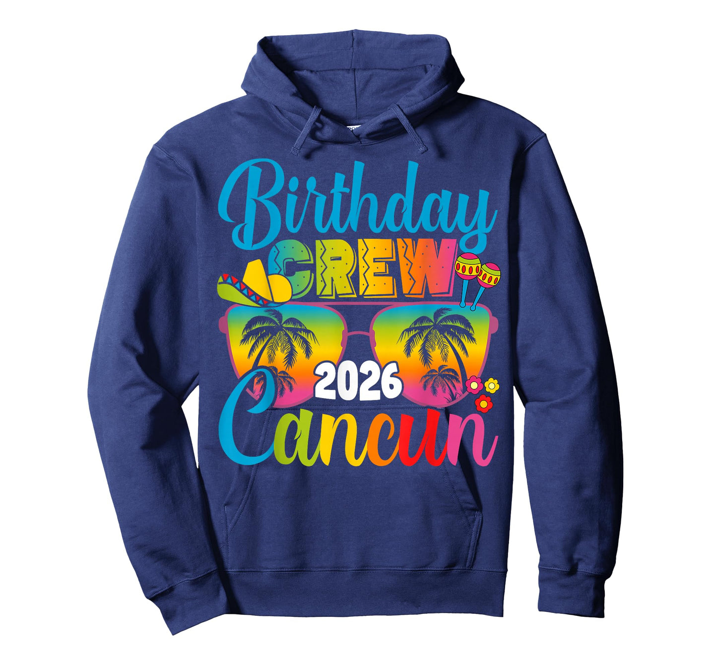 Mexico Cancun Birthday Boy Trip Vacation 2026 Matching Group T-Shirt