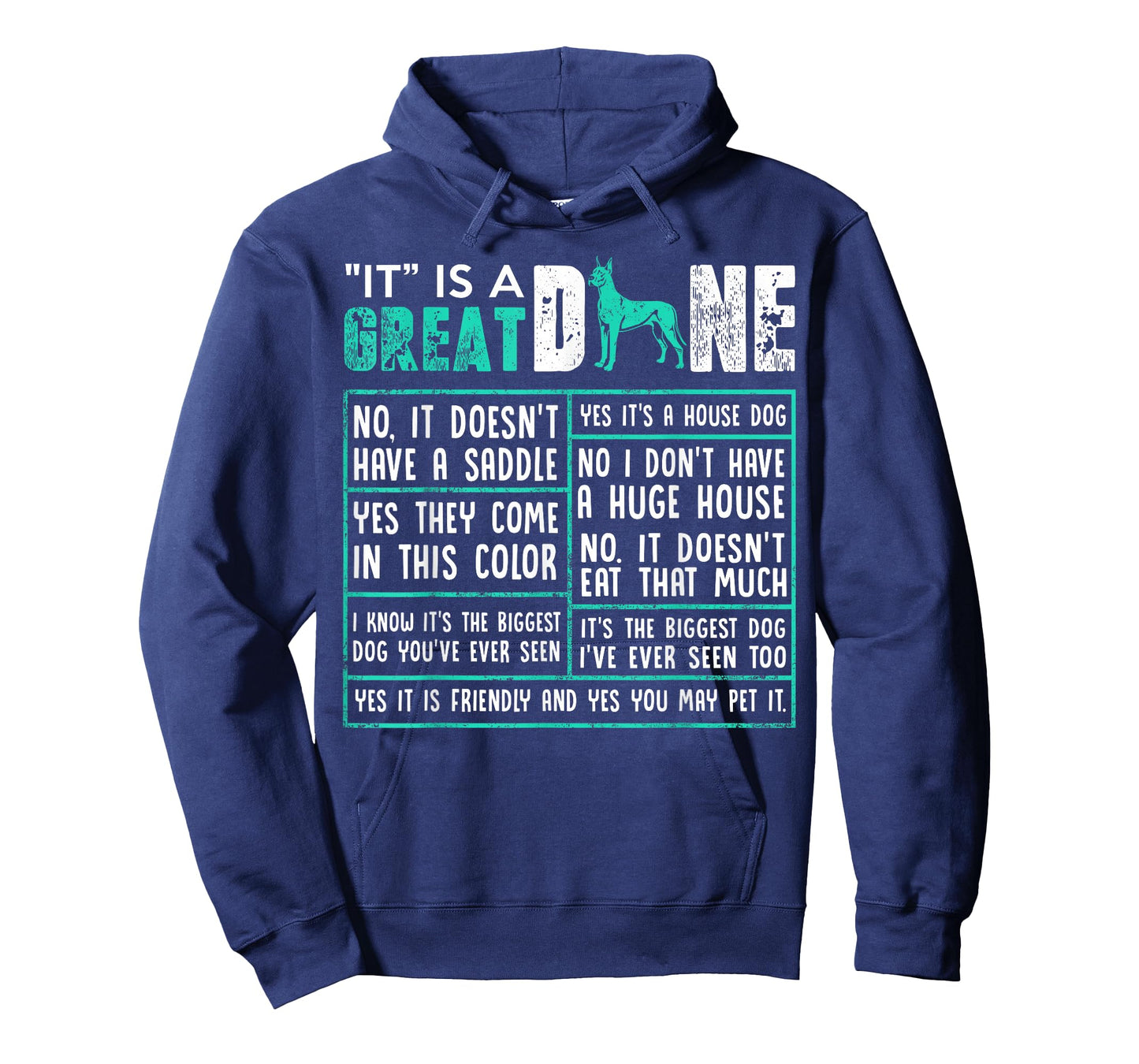It is A Great Dane Funny Cute Dog Mom Dad T-Shirt